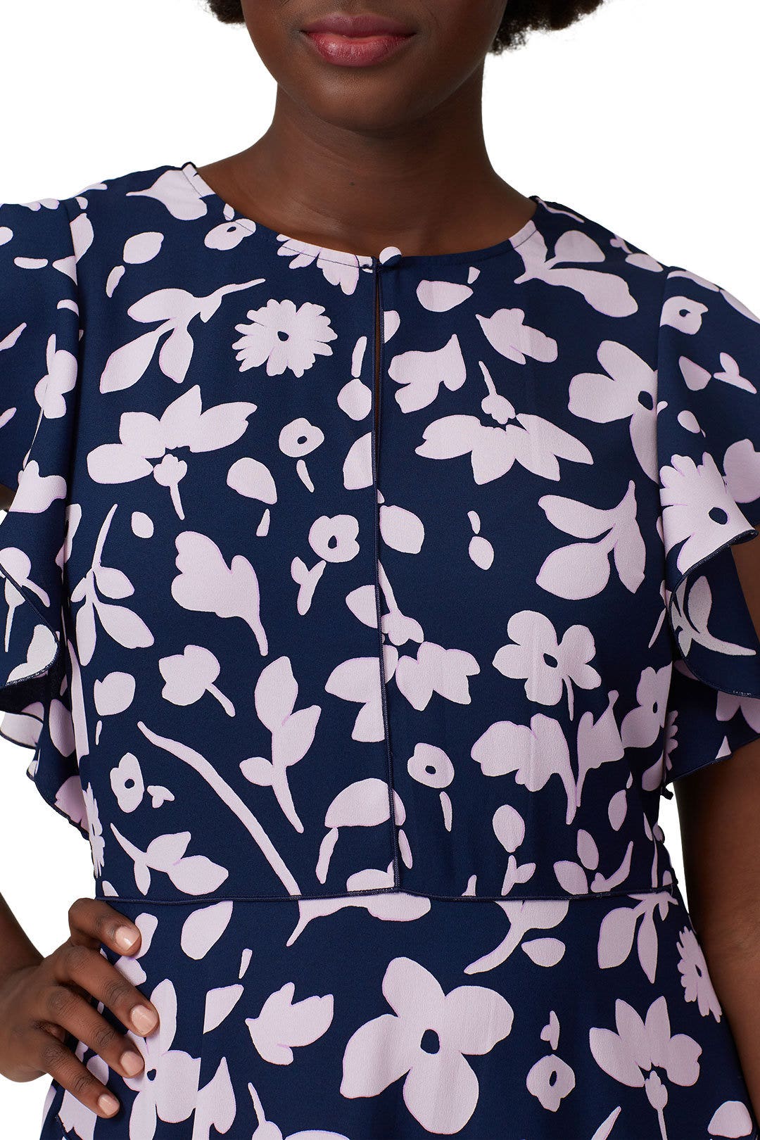 Parisian Navy Splash Dress by kate spade new york 6