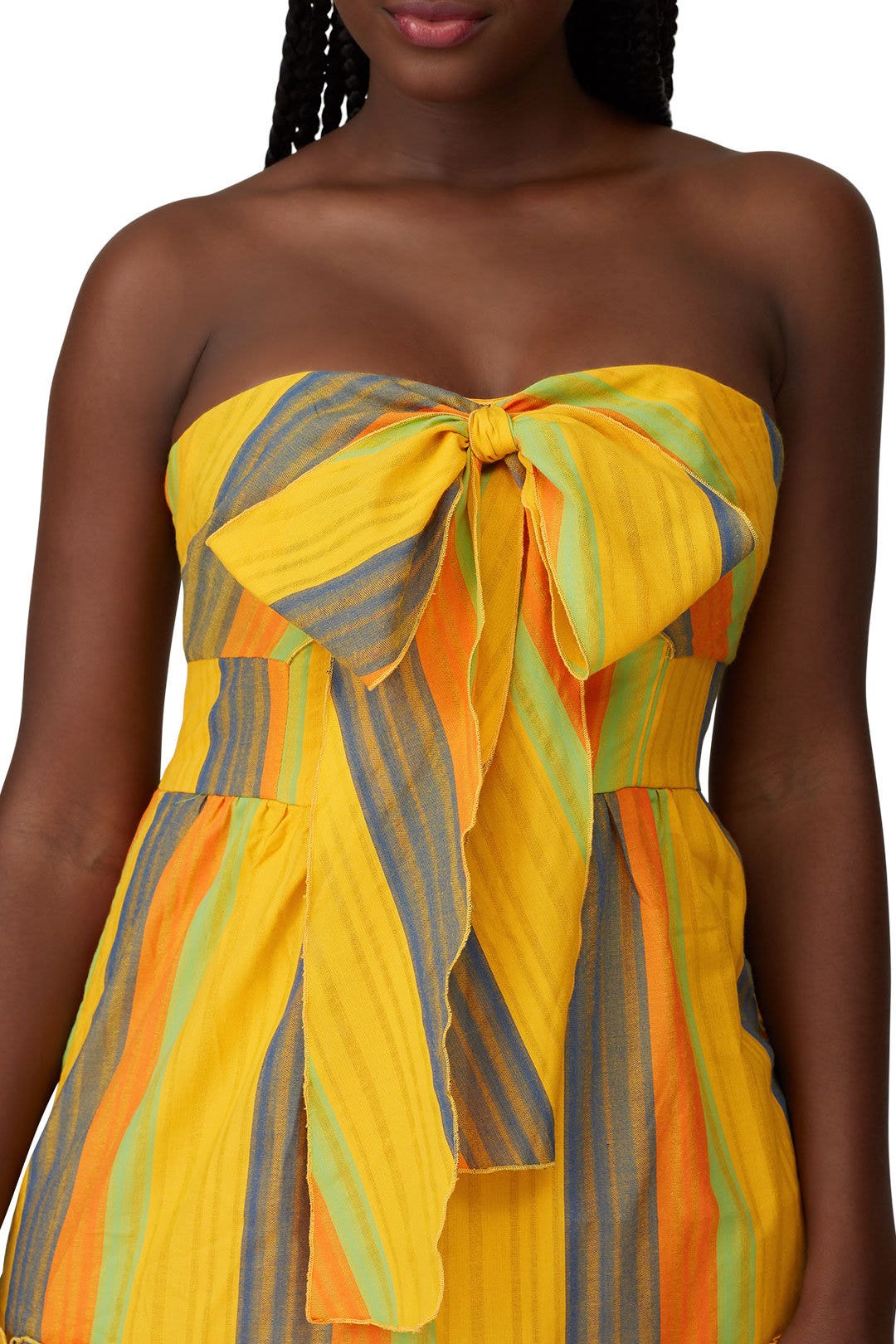 Strapless Imperial Midi Dress by La Maison Talulah 6