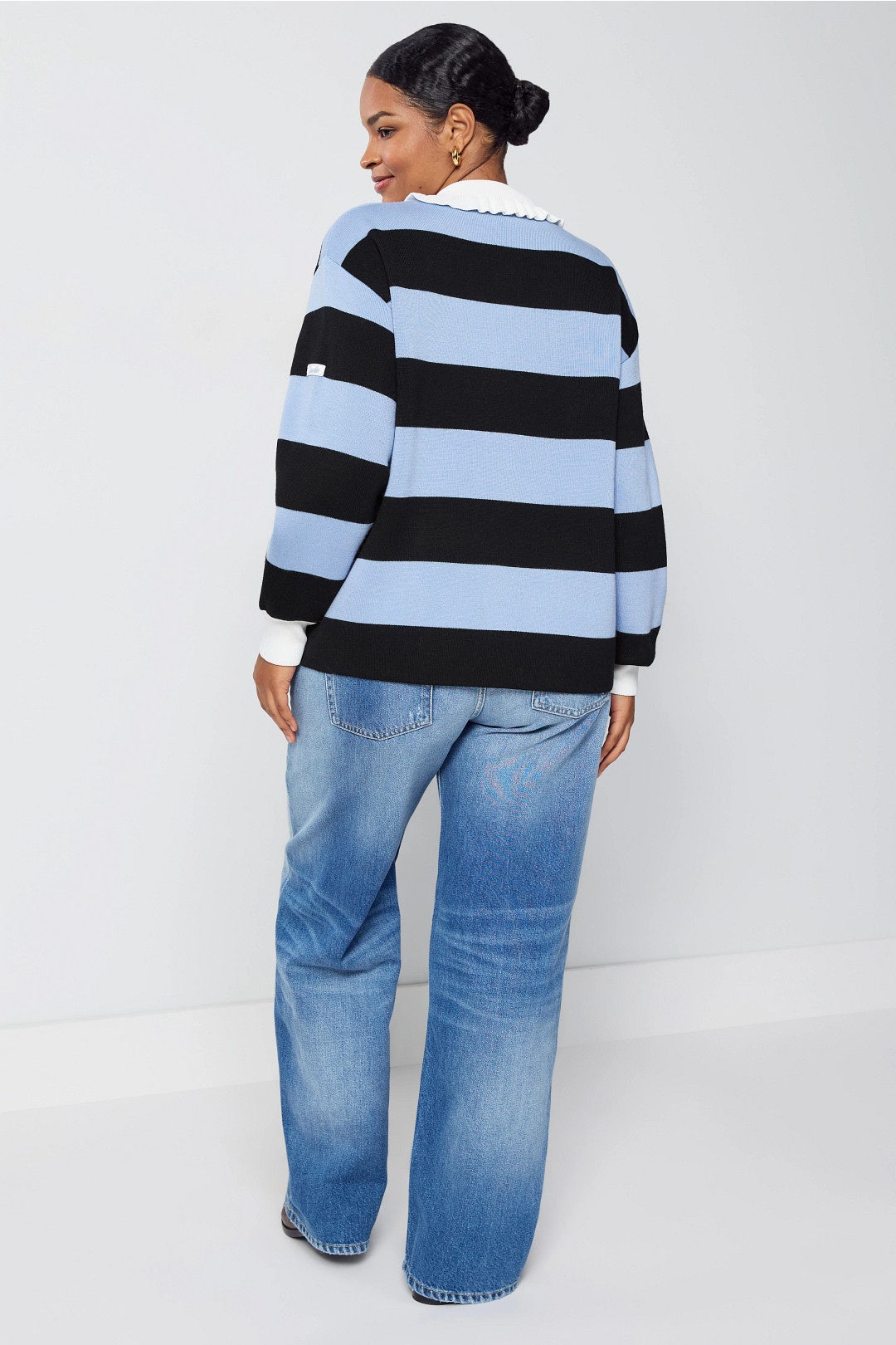 Manon Striped Rugby Shirt by Claudie Pierlot 7