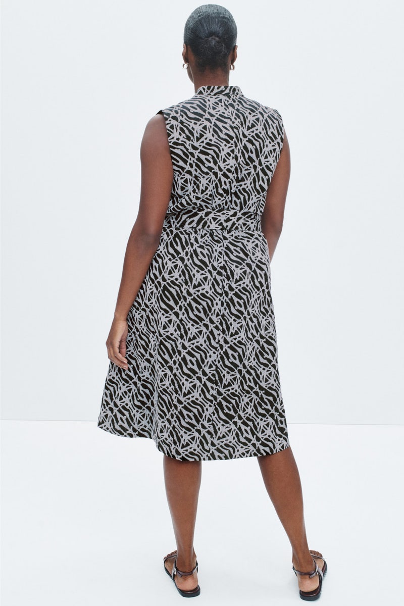 Geo Embroidery Mini Dress by N Natori - Photo 7