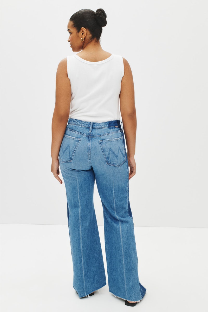 Tux Sidestepper Frayed Jeans by MOTHER - Photo 7