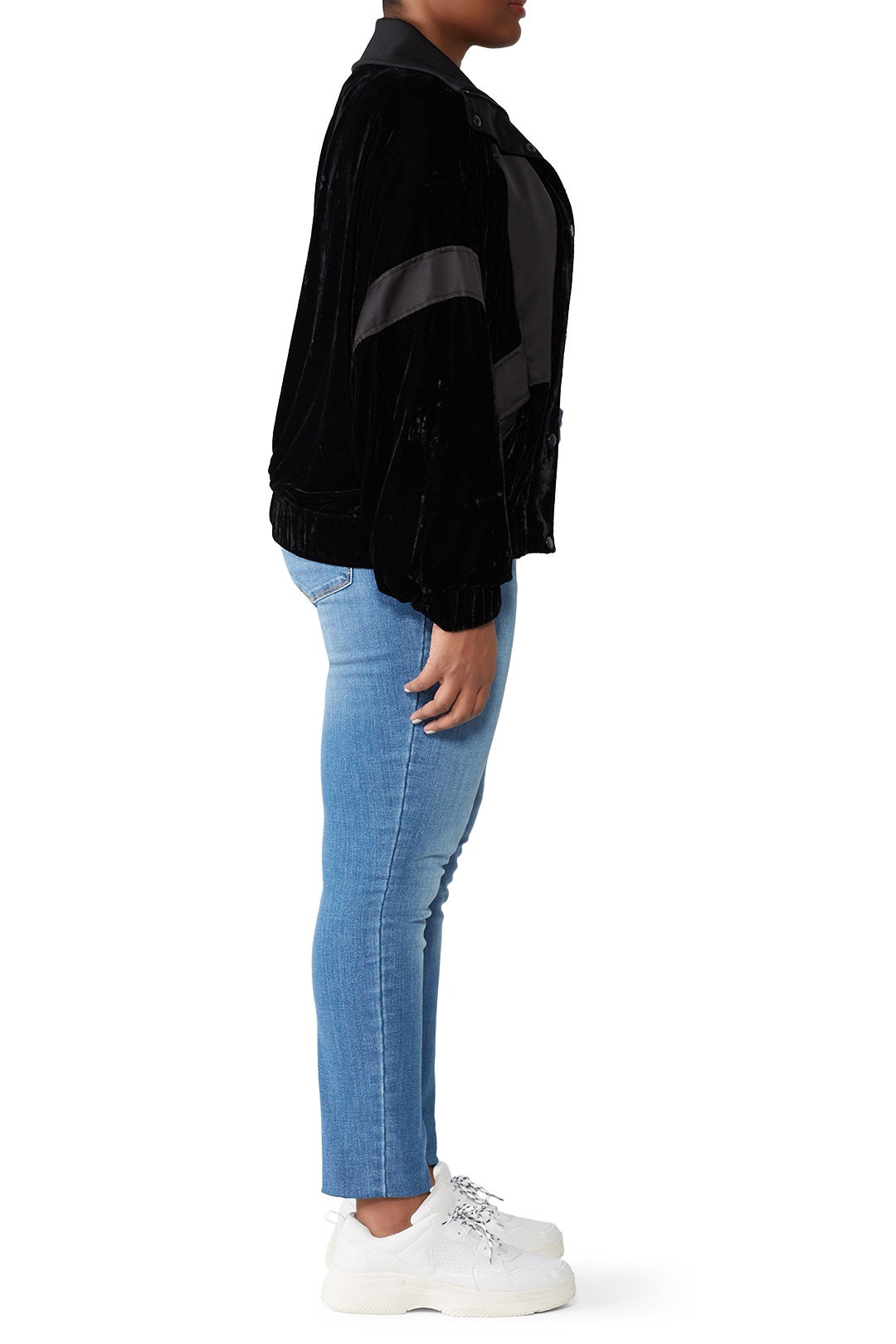 Hollis Velvet Combo Jacket by Parker 6