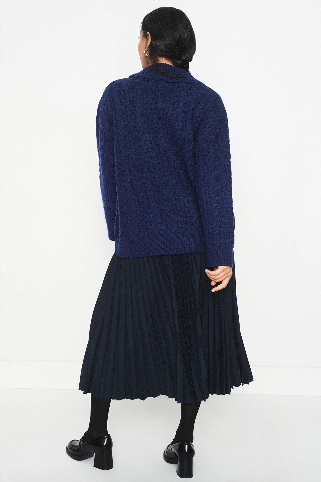 Velvet Bow Tie Cardigan by Sea NY x RTR 7