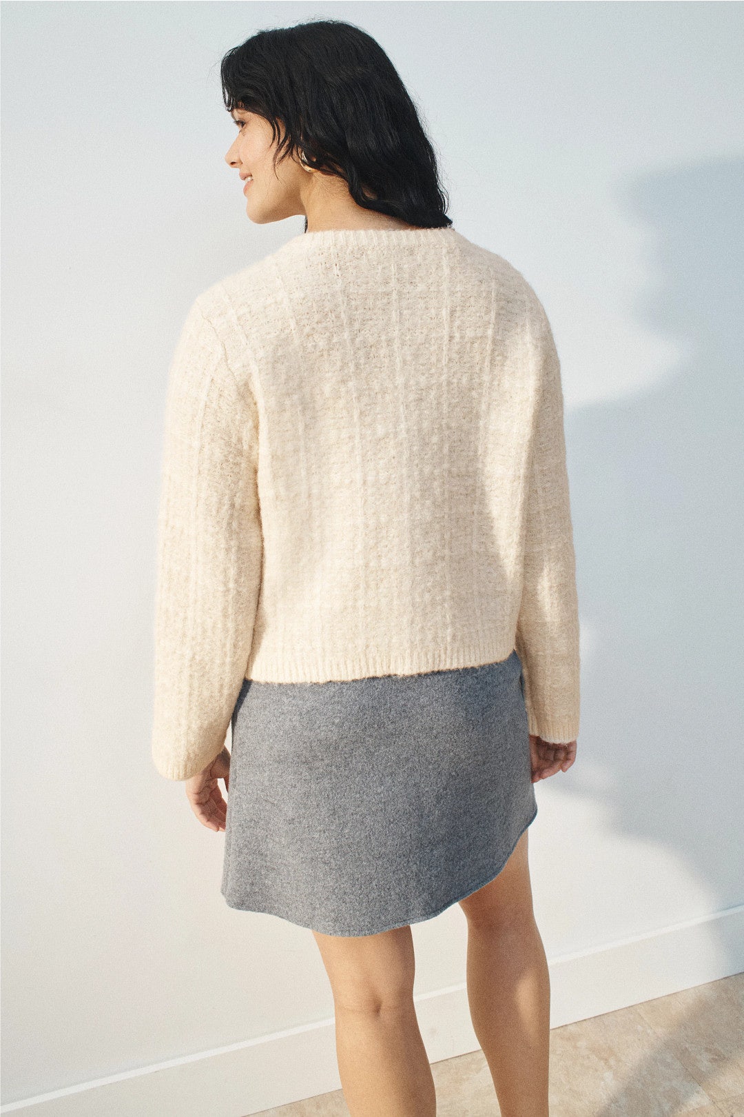 Textured Knit Cardigan by Peter Som x RTR 7