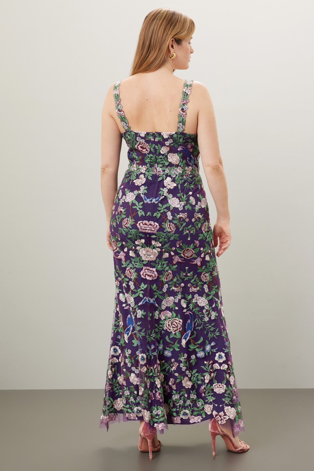 mame ♡Marchesa Notte♡花柄刺繍ドレス　ワンピース mame 様専用♡Marchesa Notte♡花柄刺繍ドレス ワンピース