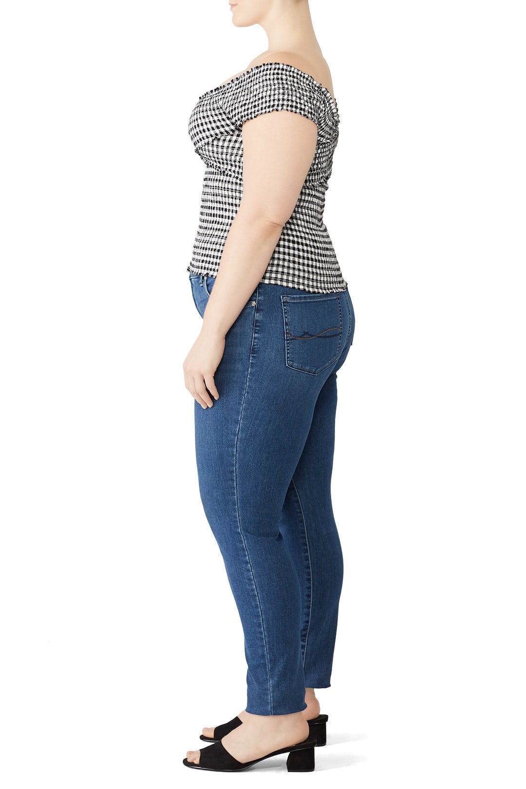 Gingham Bowman Top by cupcakes and cashmere 6