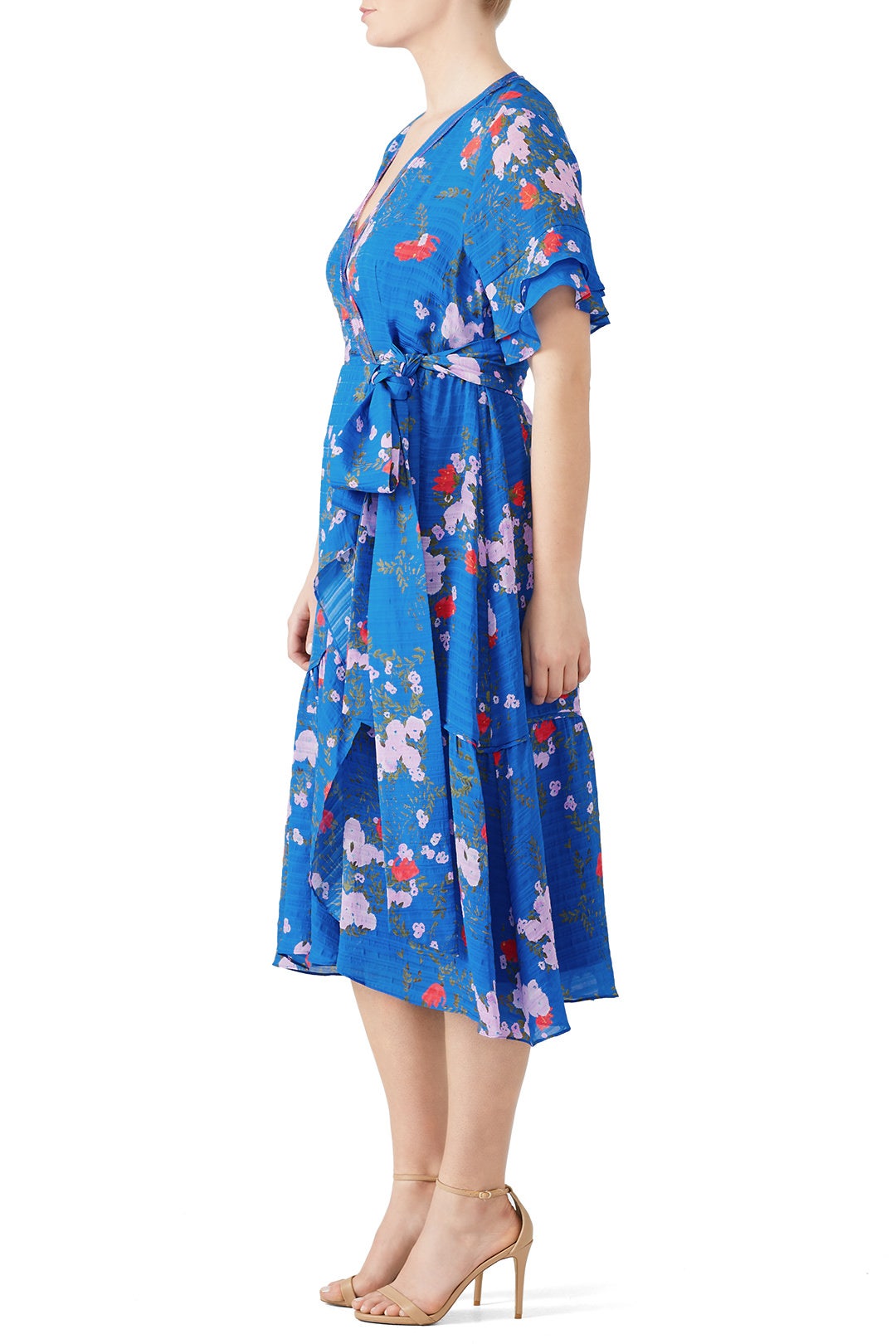 Floral Blaire Wrap Dress by Tanya Taylor 6