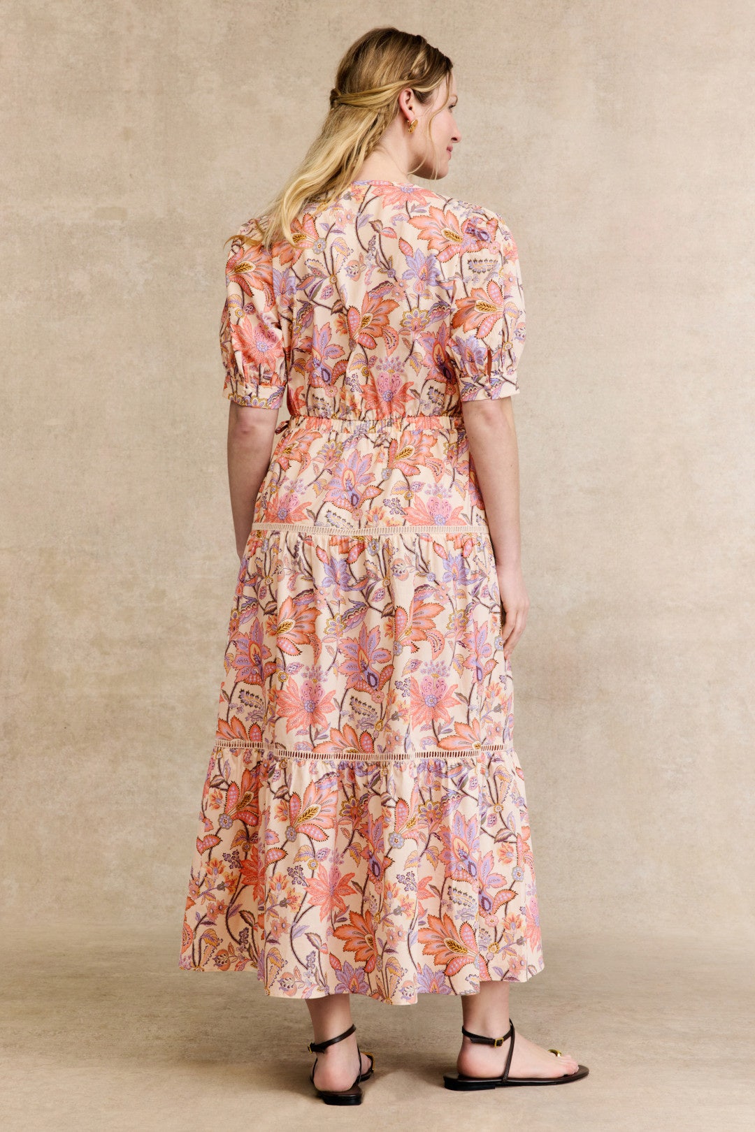 Puff Sleeve Midi Dress by Derek Lam 10 Crosby x RTR 7