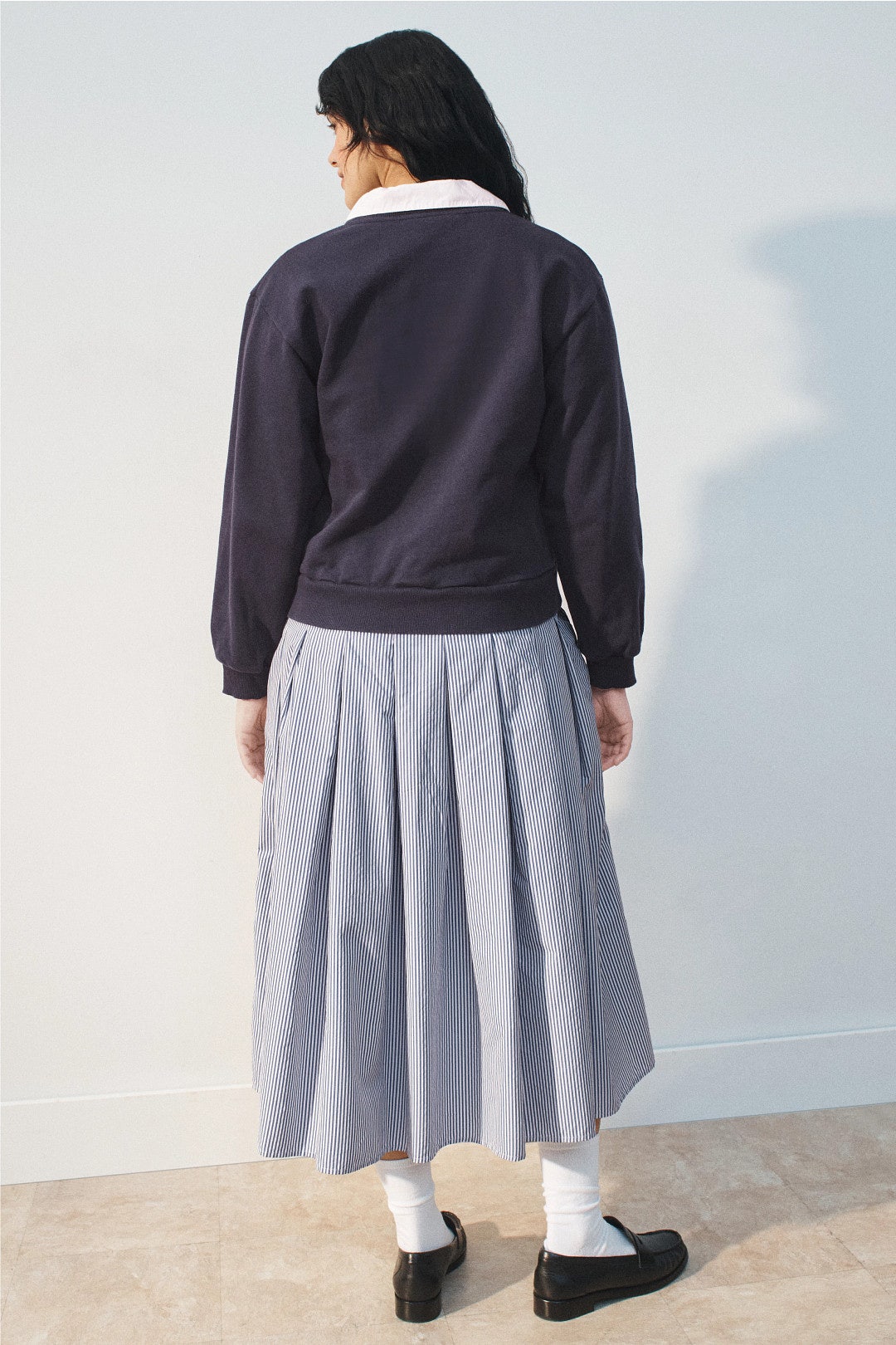 Layered Sweatshirt Midi Dress by Sea NY x RTR 7