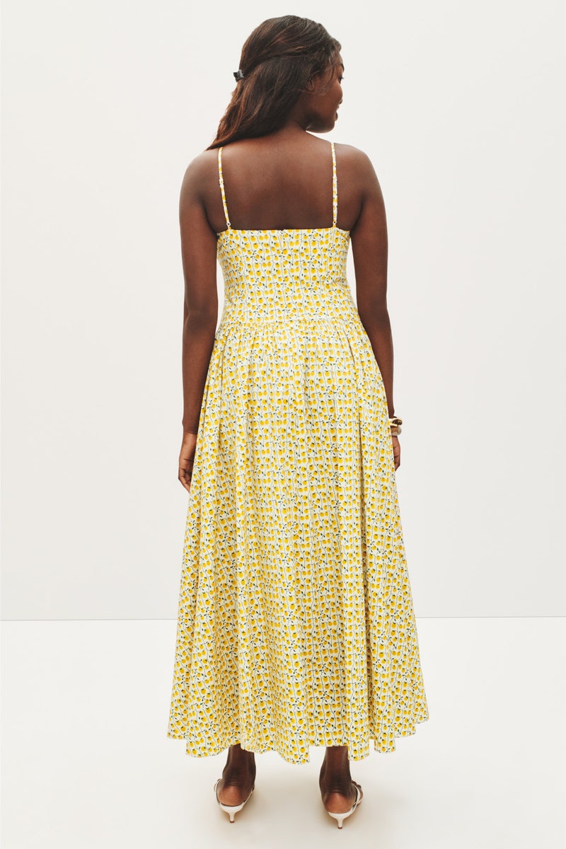 Yellow Dena Dress by Staud - Photo 7