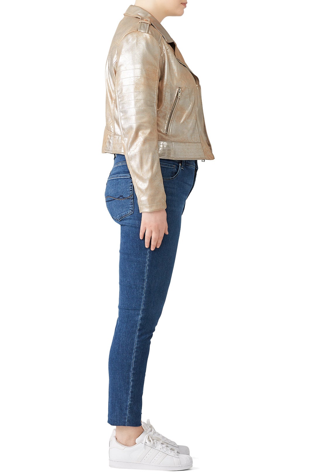 Rosida Faux Leather Jacket by Rino & Pelle 6