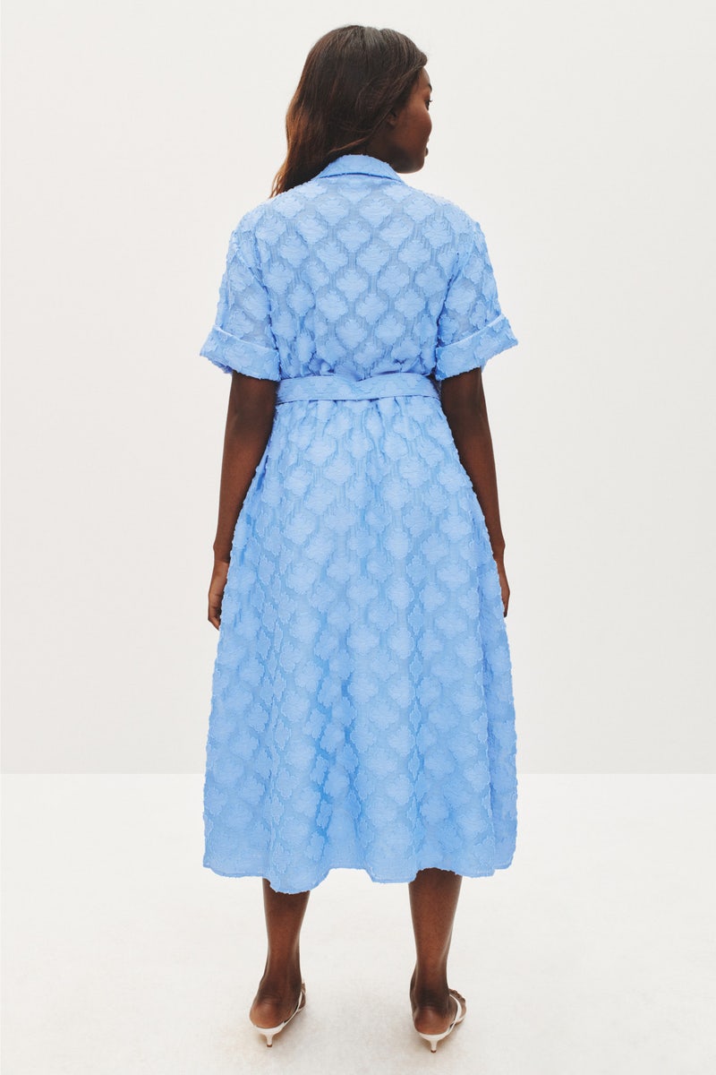 Spade Flower Belted Shirtdress by kate spade new york - Photo 7