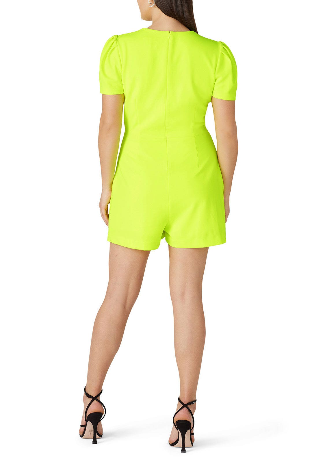 Green Knotted Romper by One33 Social 7