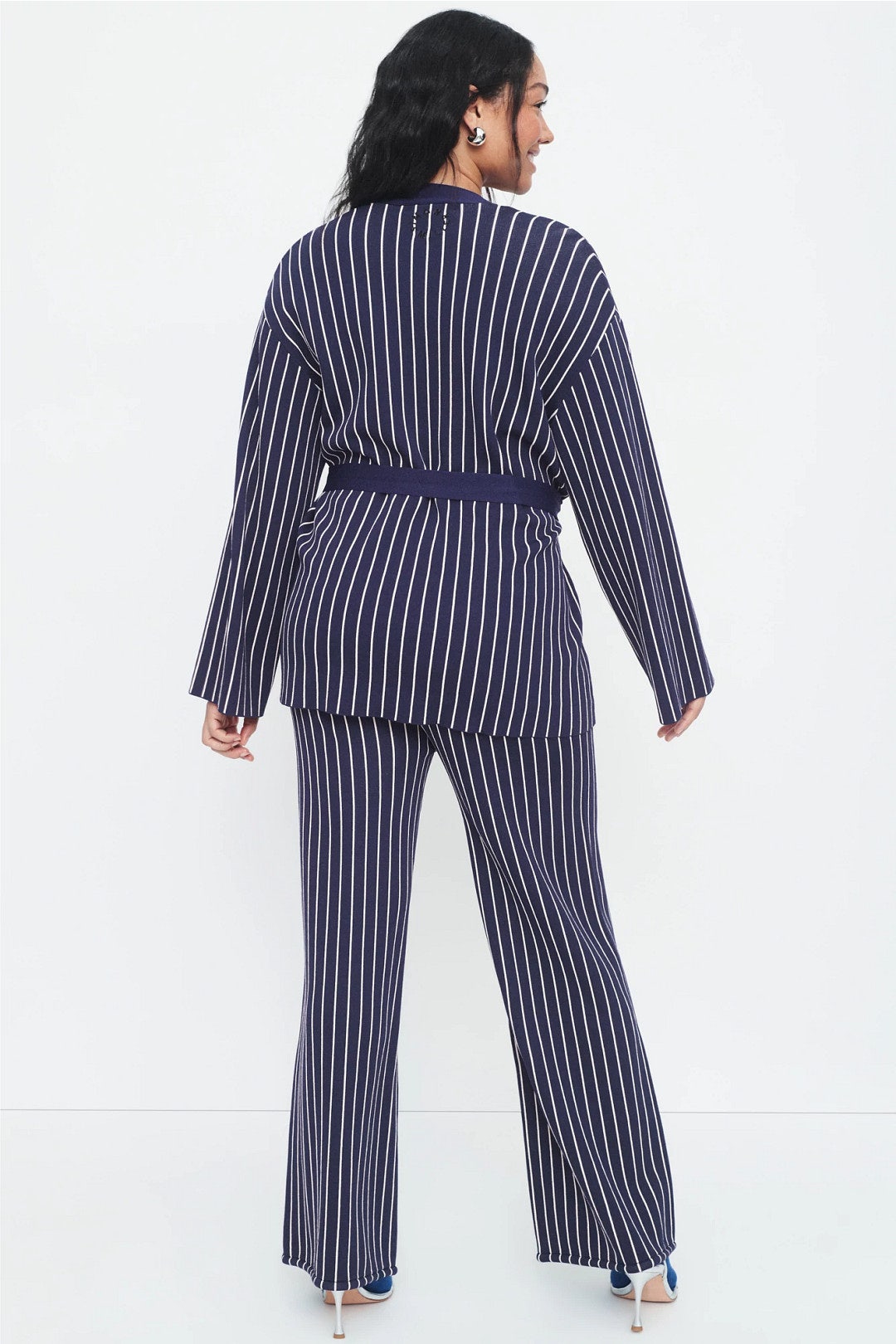 Max Pinstripe Cardigan by SIMONMILLER 7