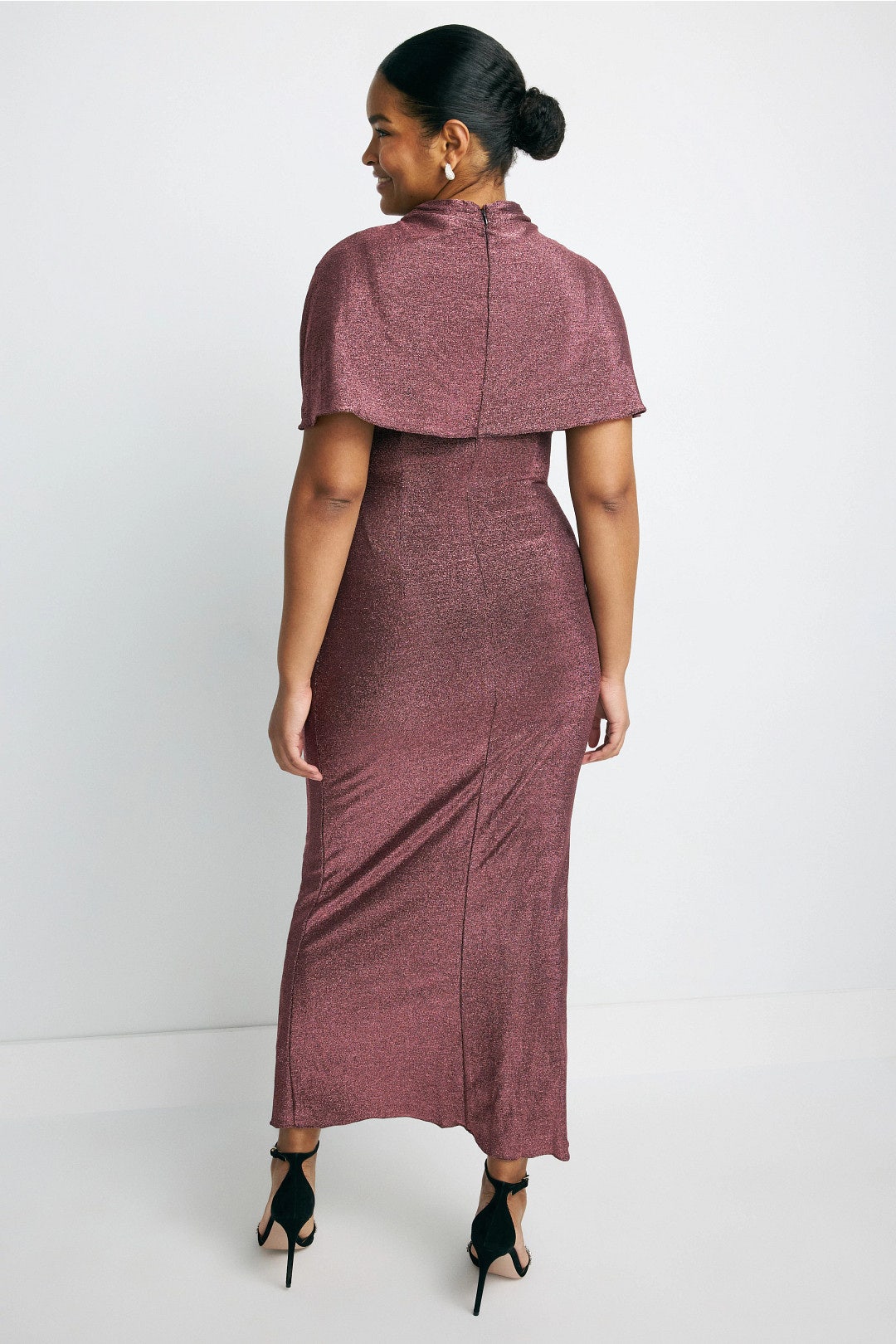 Sparkly Midi Dress by Adrianna 7