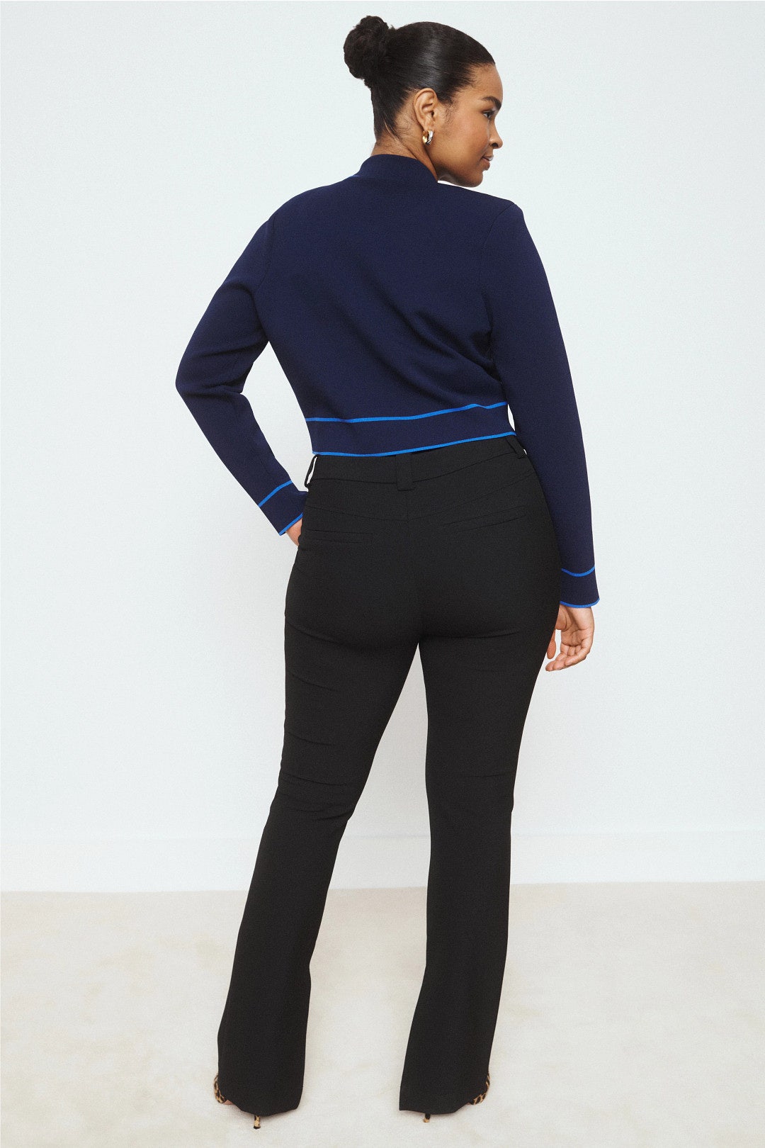 Tala Contrast Trim Cardigan by L'agence 7