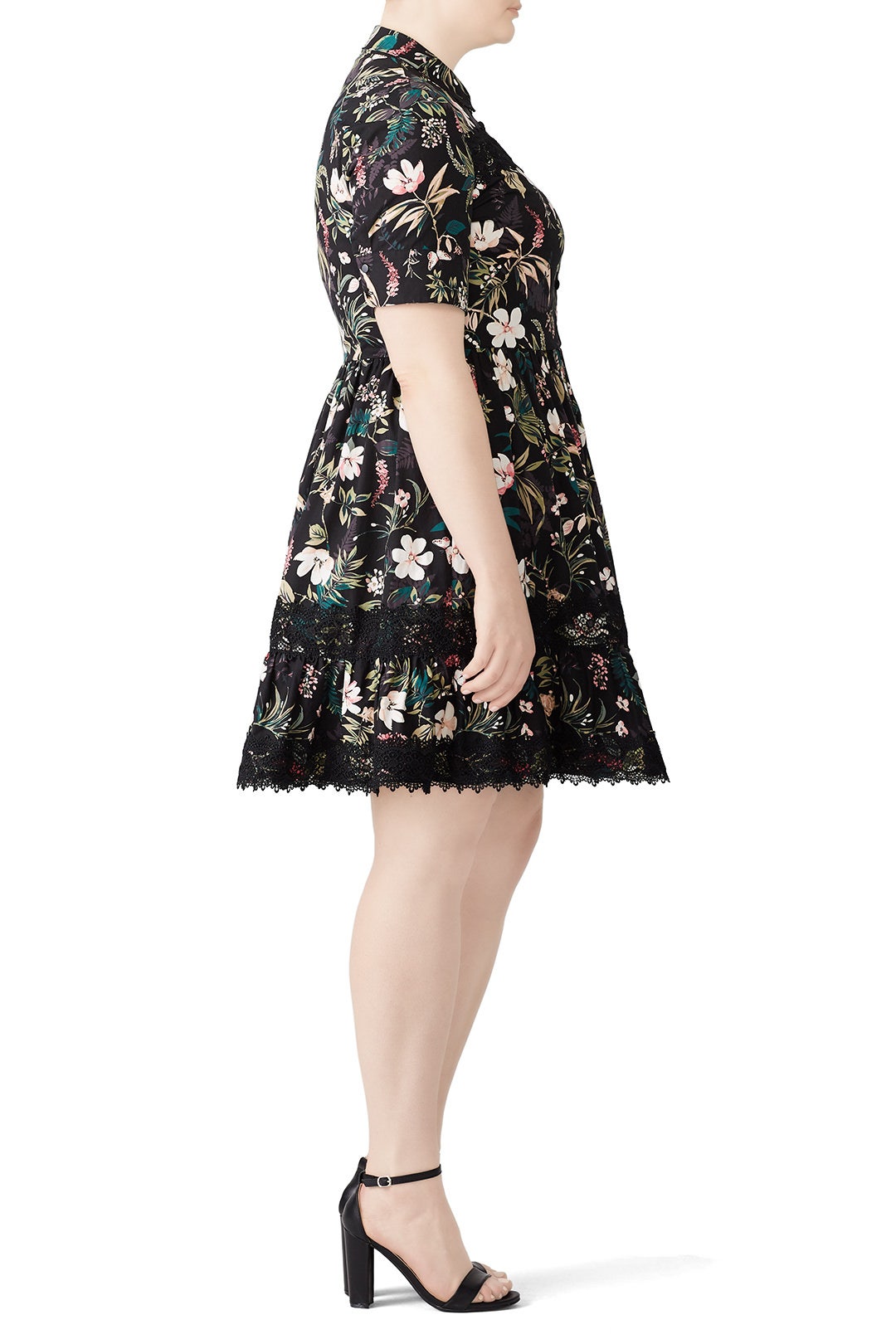 Black Botanical Dress by kate spade new york 6