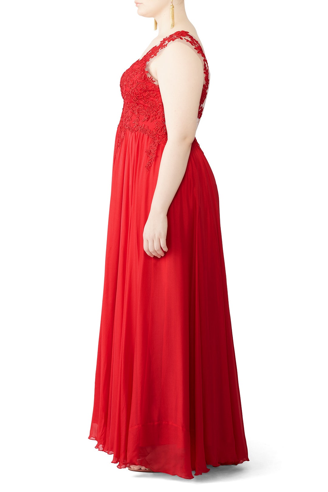 Red Lova Gown by CATHERINE DEANE 6