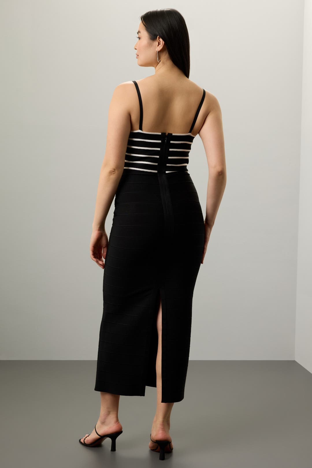 Striped Bandage Gown by Hervé Léger | Rent the Runway
