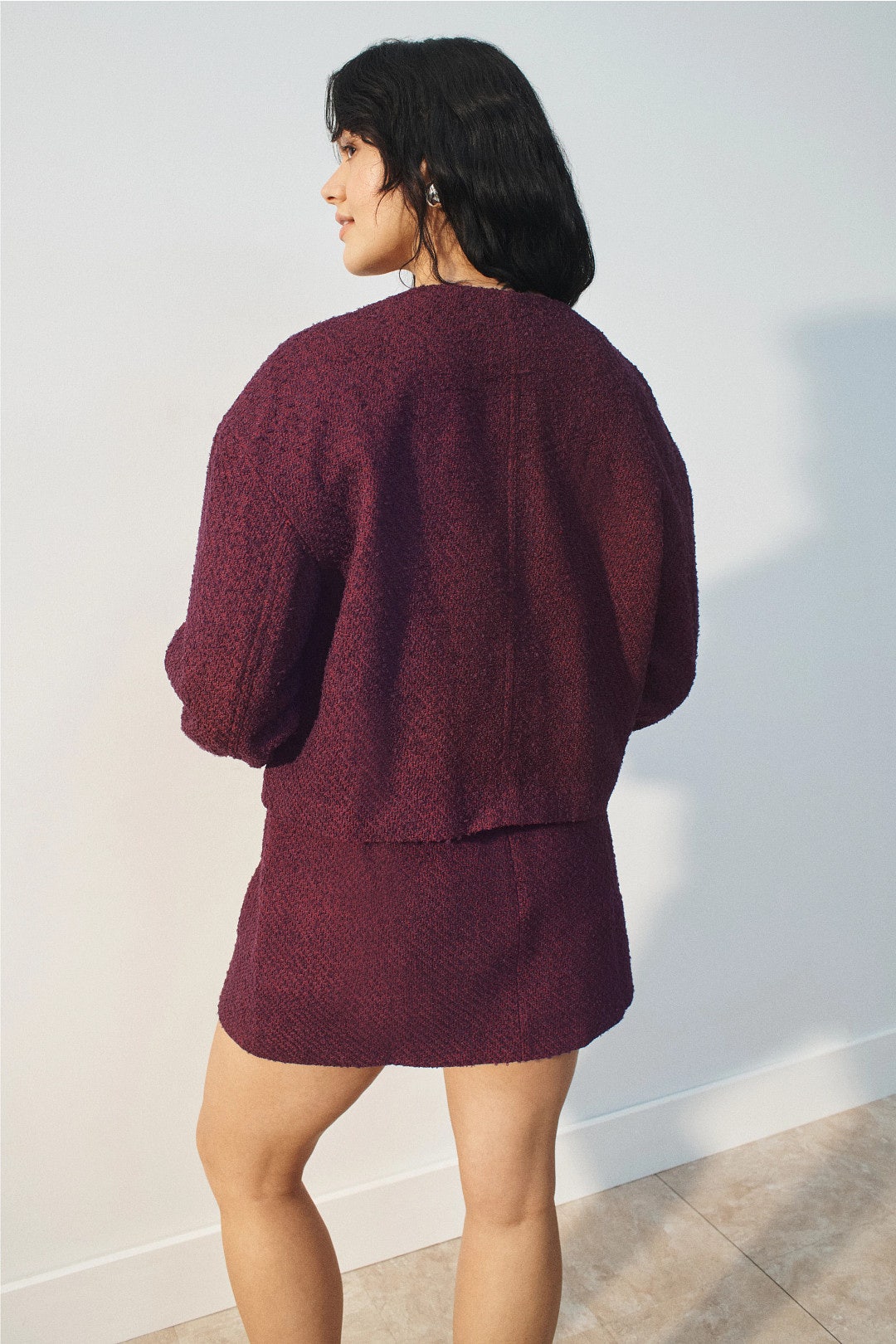 Purple Tweed Jacket by Madewell 7