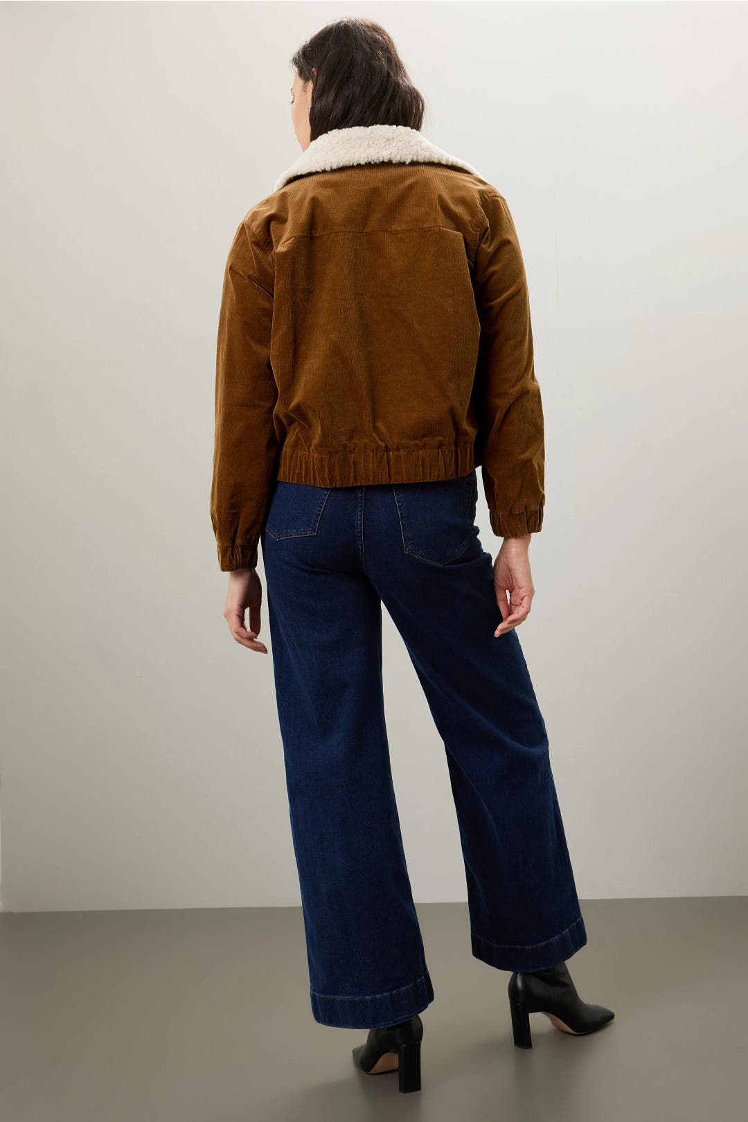 Shearling Collar Jacket by Adam Lippes x RTR | Rent the Runway