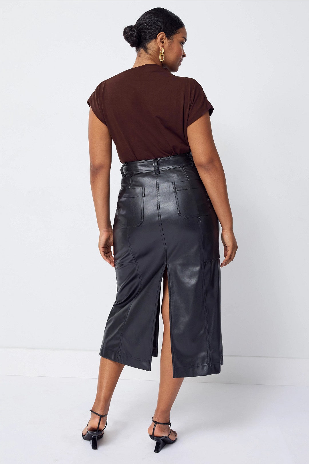 Kenny Asymmetric-Neck Tee by Modern Citizen 7