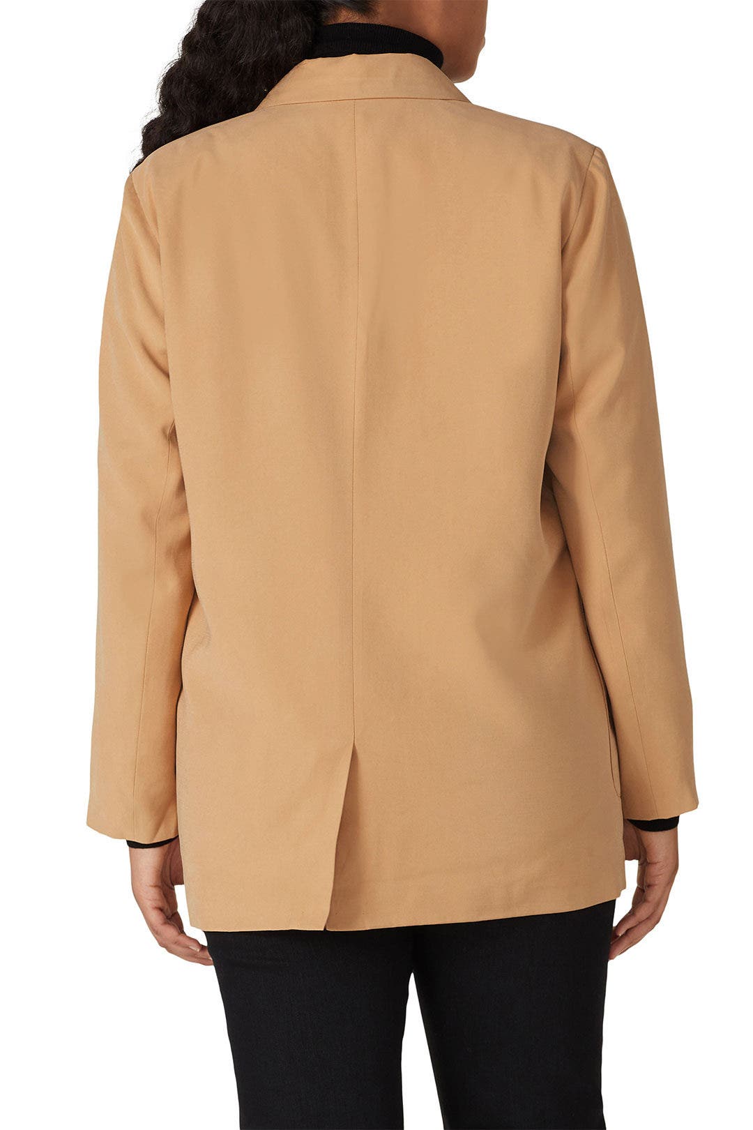Beige Button Blazer by VERO MODA 7