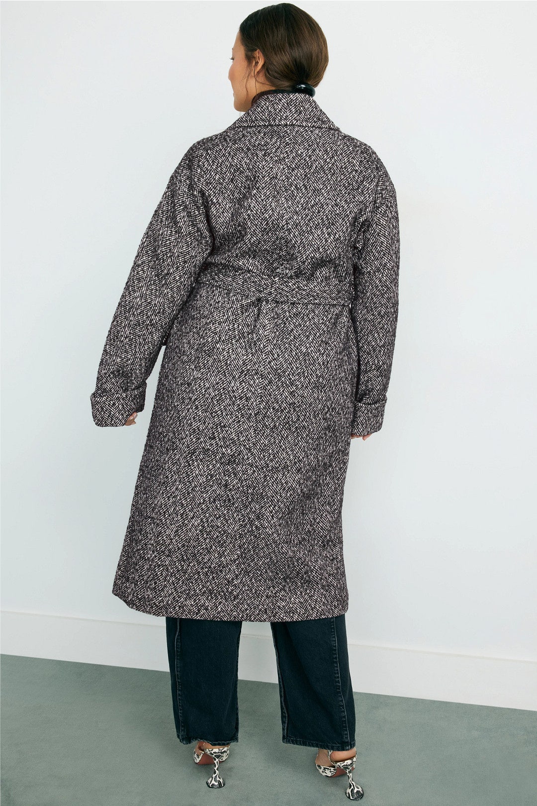 Tie Waist Coat by Ronny Kobo x RTR 7