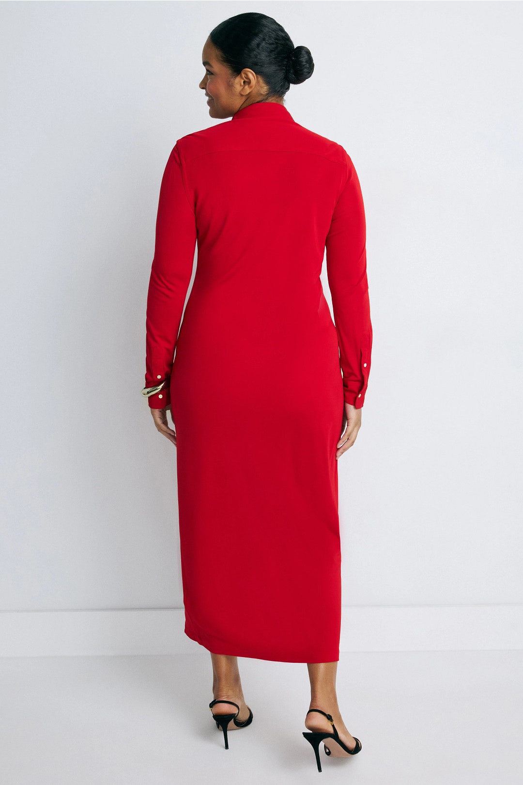 Collared Long Sleeve Shirt Dress by Polo Ralph Lauren 7