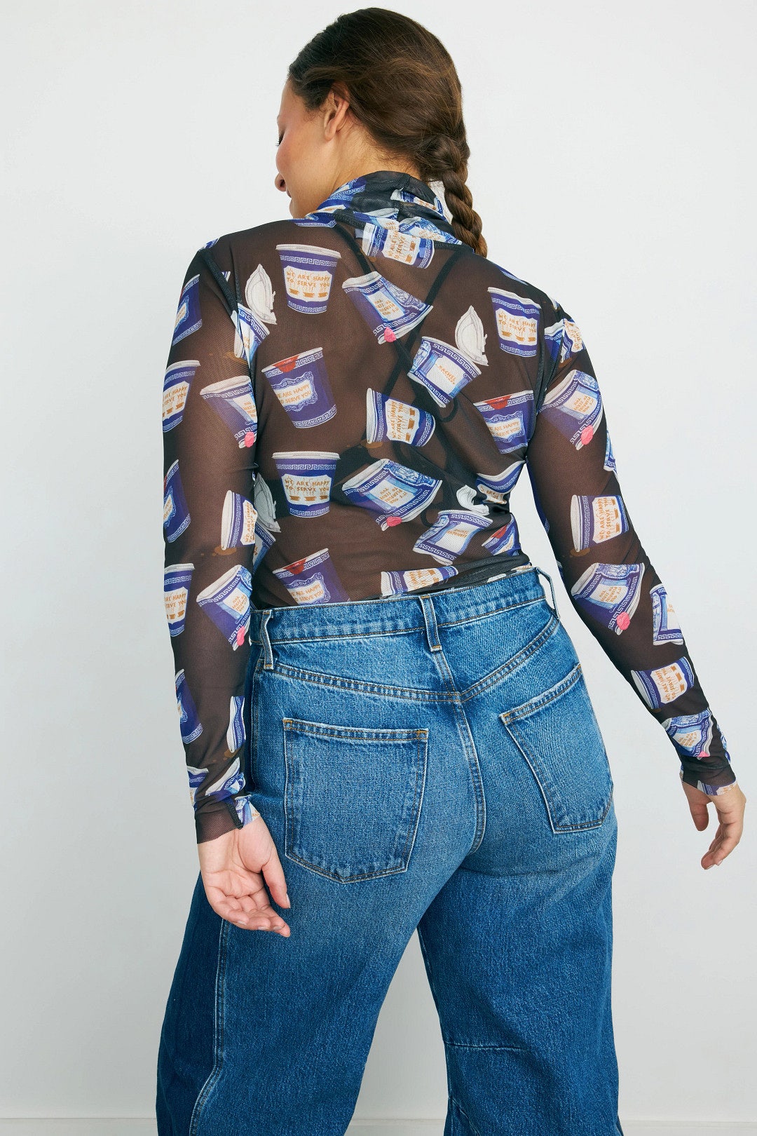 Lillian Graphic Turtleneck by Rachel Antonoff 7