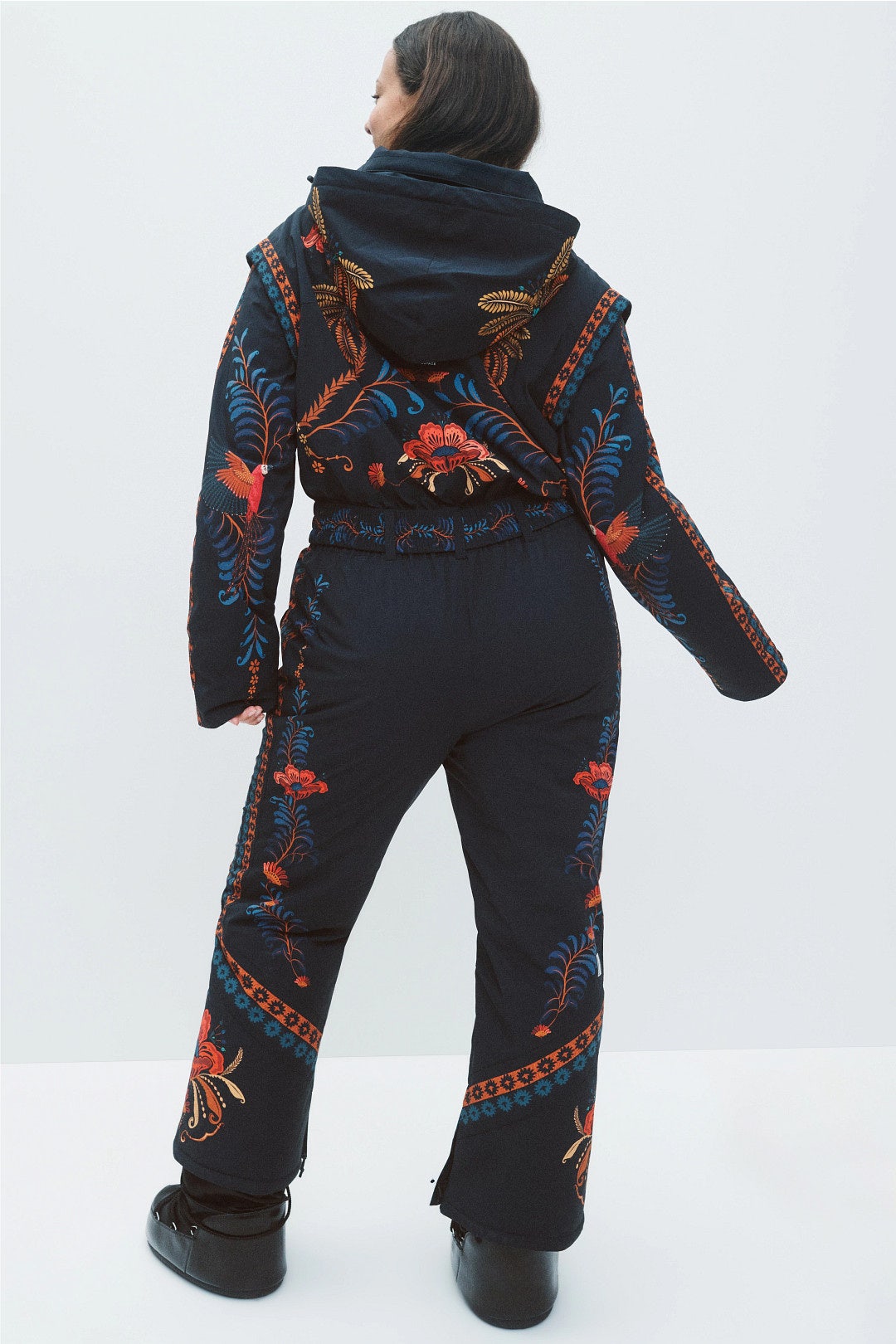Black Macaw Ski Jumpsuit by FARM Rio 7