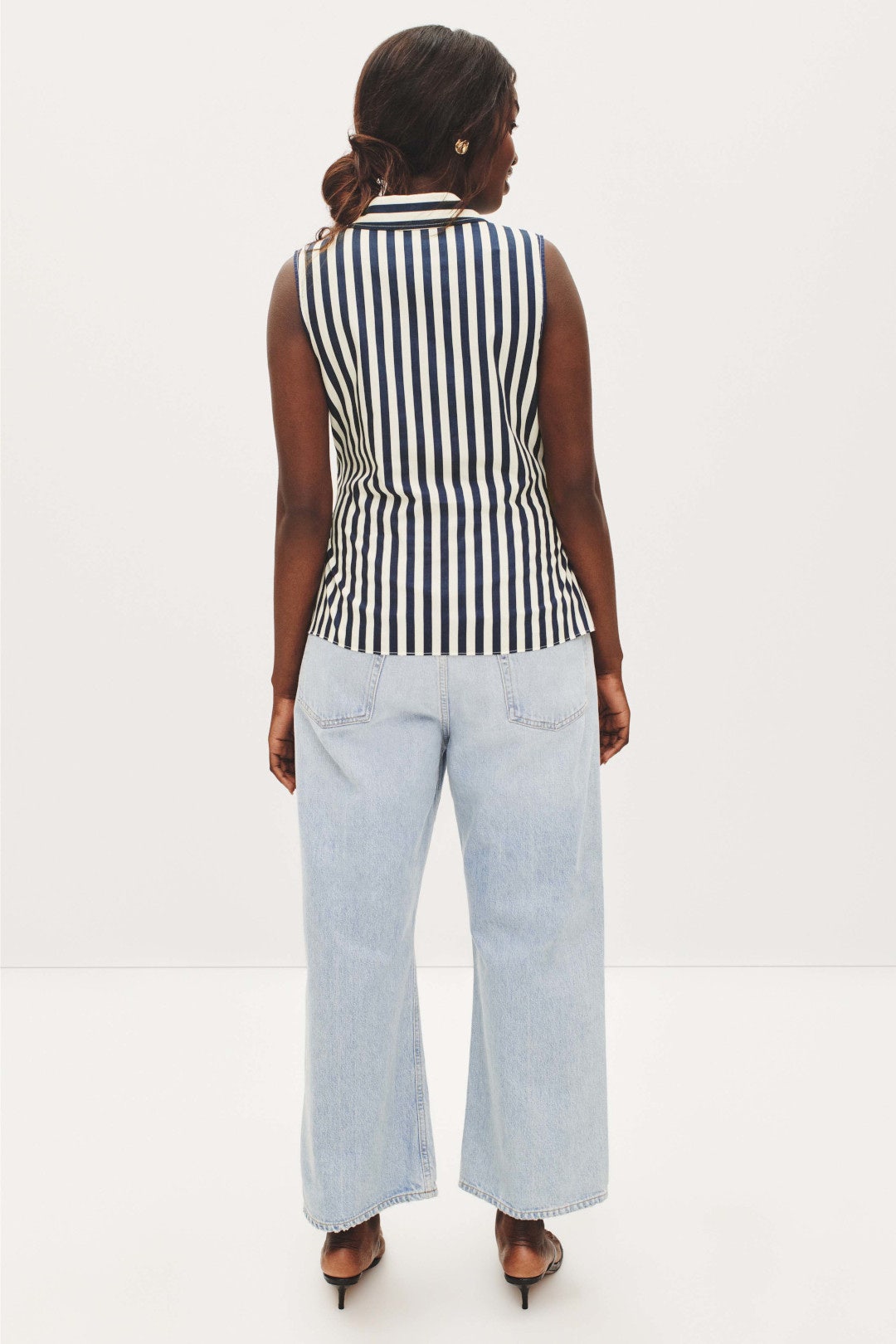 Sleeveless Tie Waist Top by TOCCIN X RTR 7