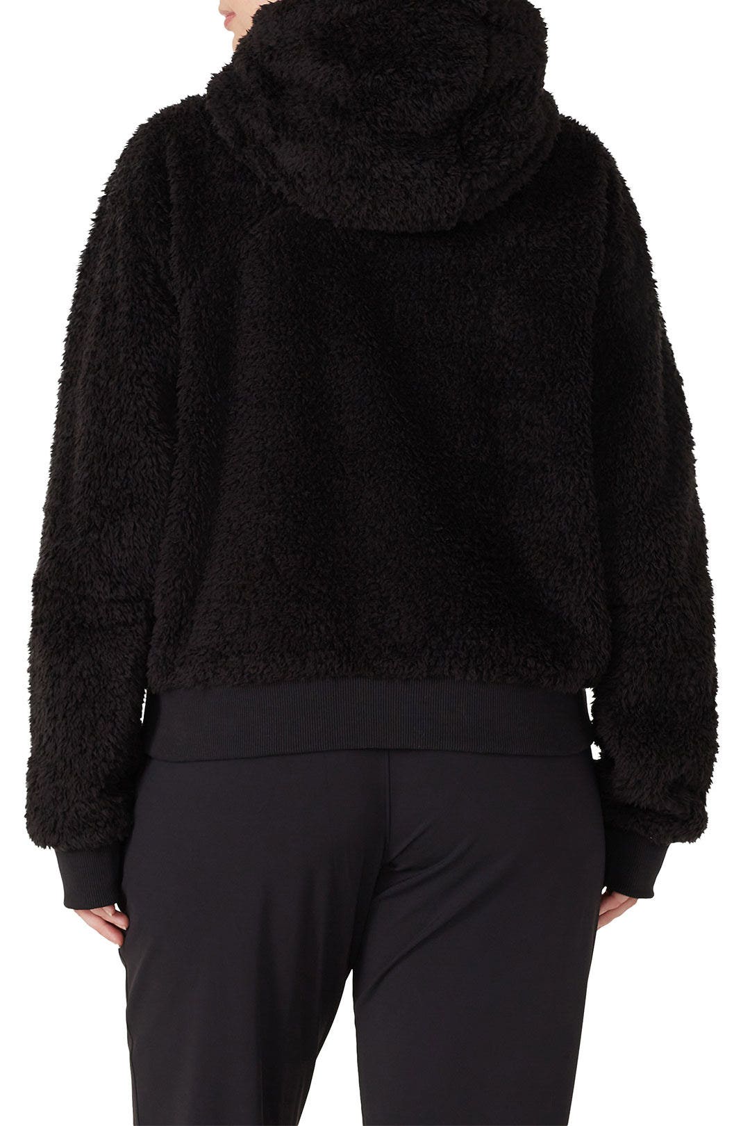 Black Oh So Faux Sherpa Pullover by Lululemon 7