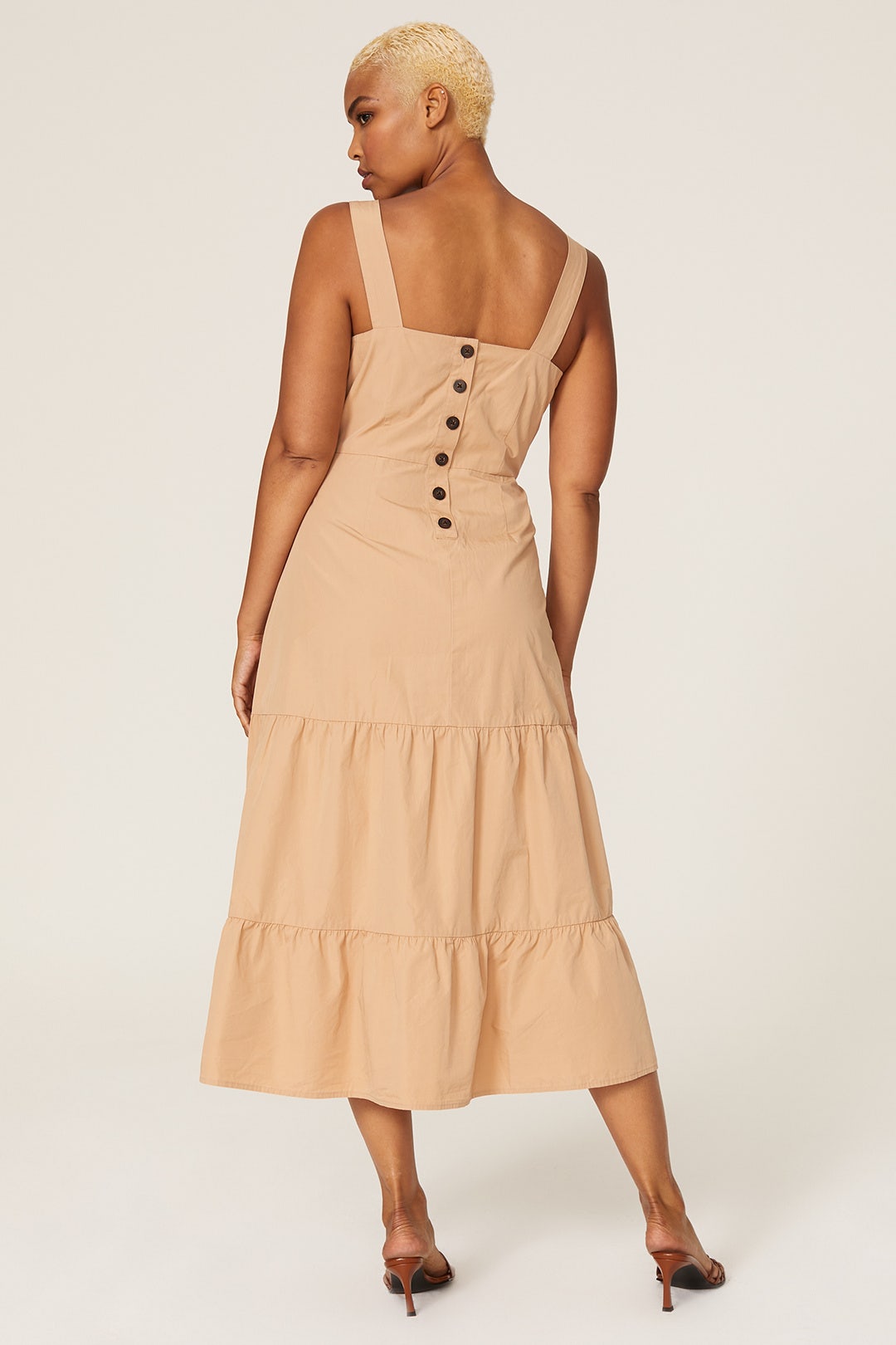 Poplin Tank Tiered Midi Dress by Madewell 7