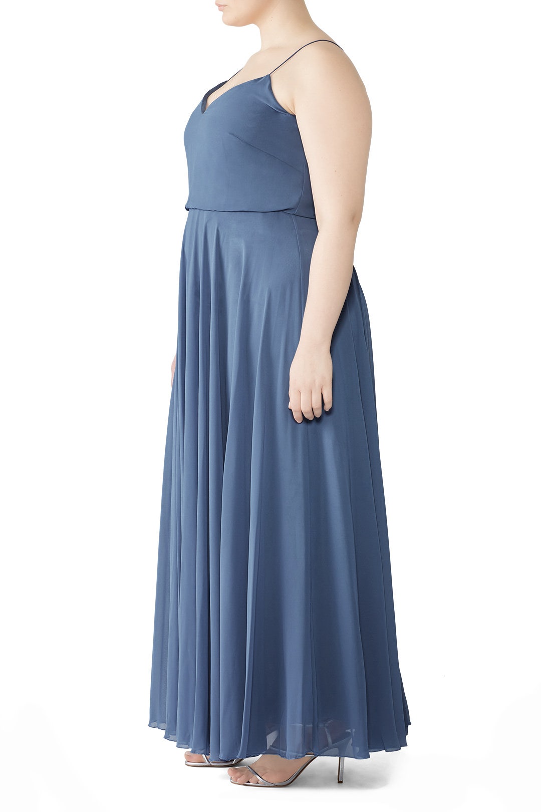 Slate Blue Inesse Gown by Jenny Yoo 6
