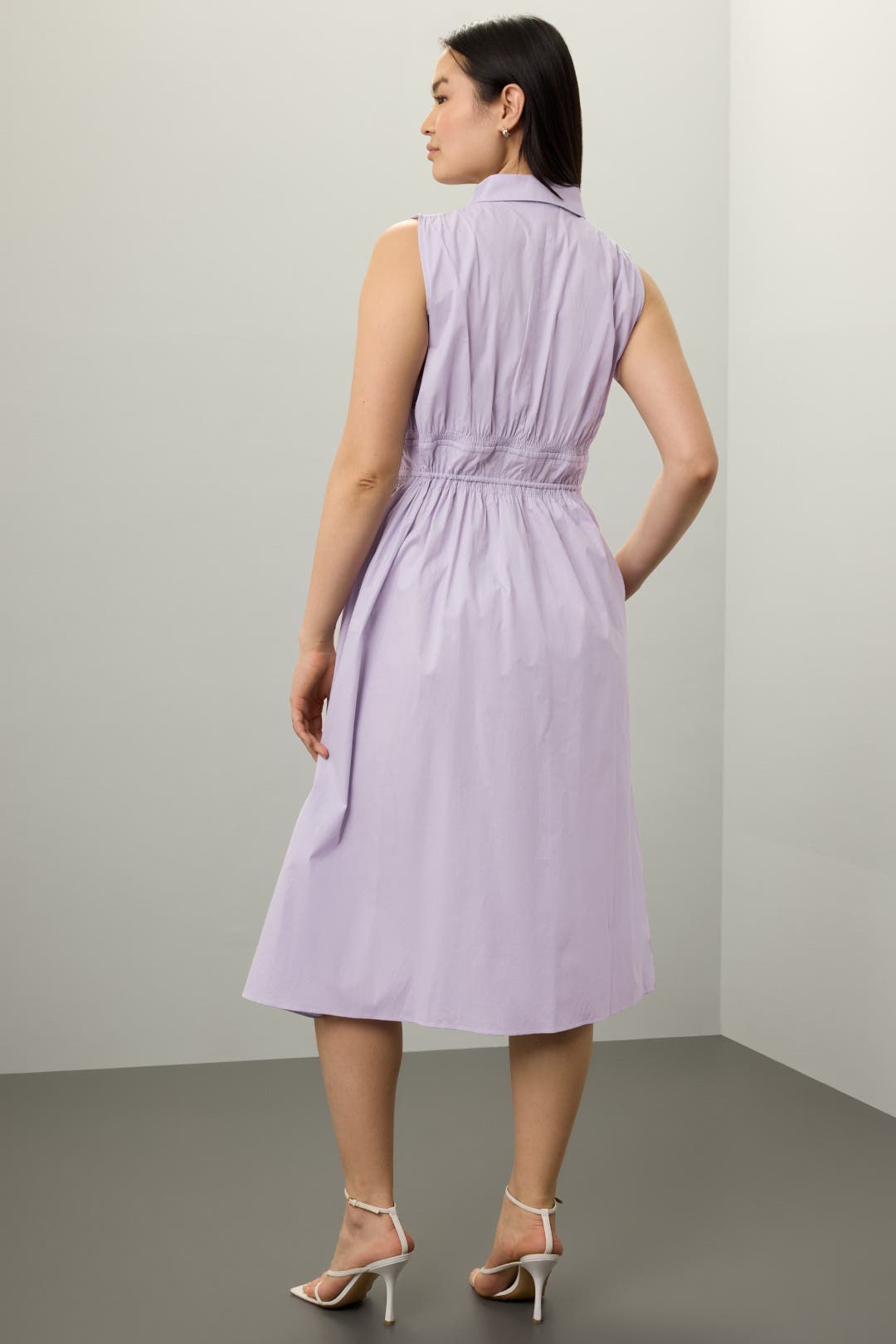 Lavender Tie Waist Dress by Thakoon x RTR | Rent the Runway