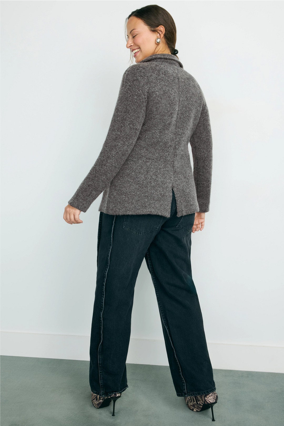 Brushed Double Knit Blazer by NIC + ZOE 7