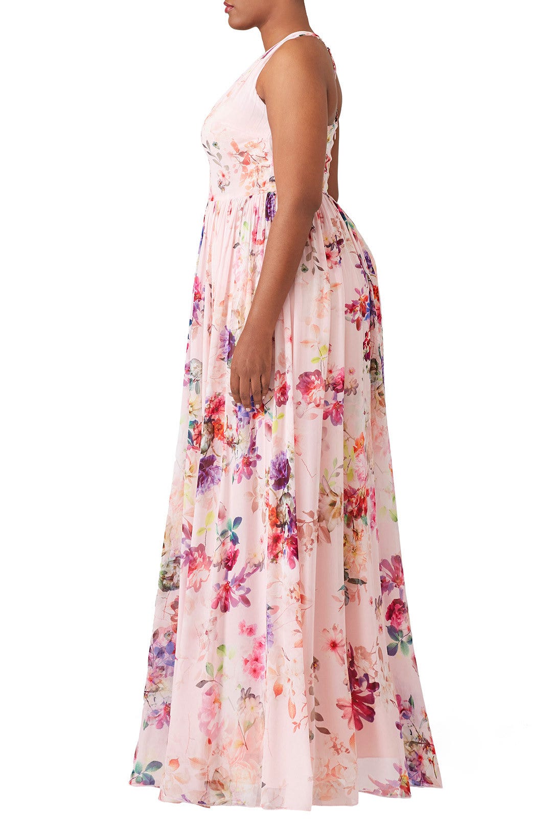 Pink Floral Fields Maxi by Slate & Willow 6