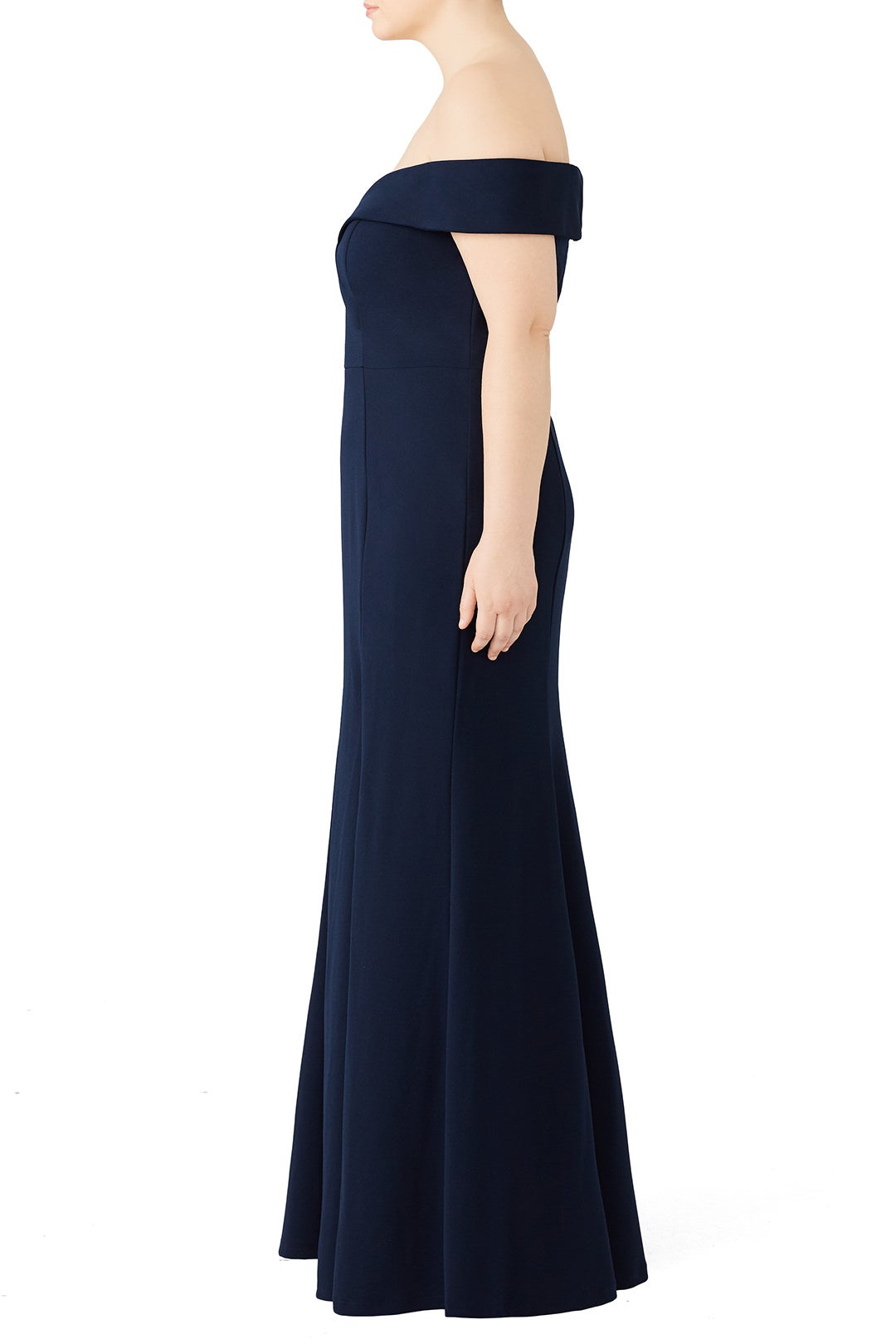 Navy Sweetheart Gown by LM Collection 6