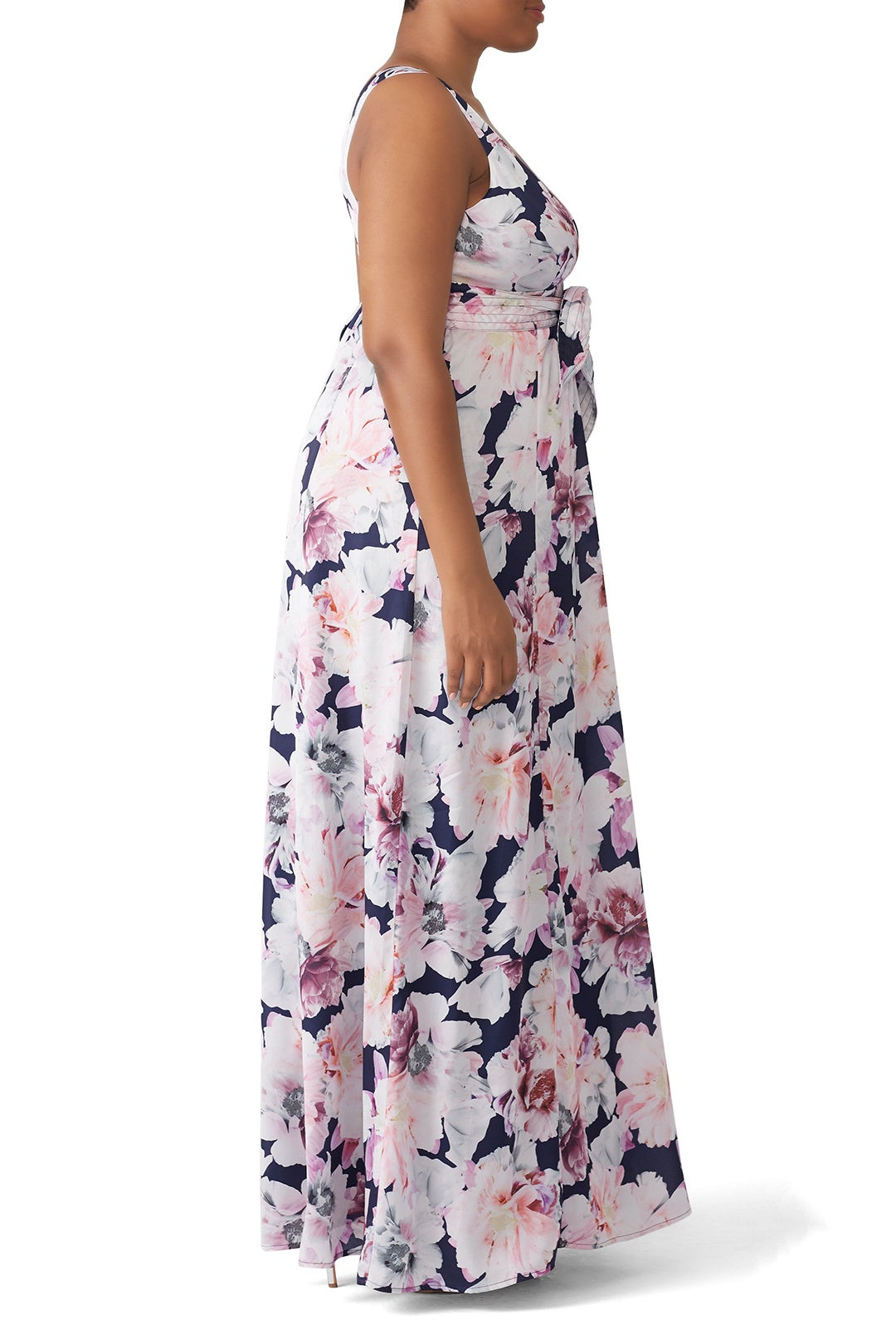 Rose Floral Aurora Maxi by Cynthia Rowley 6
