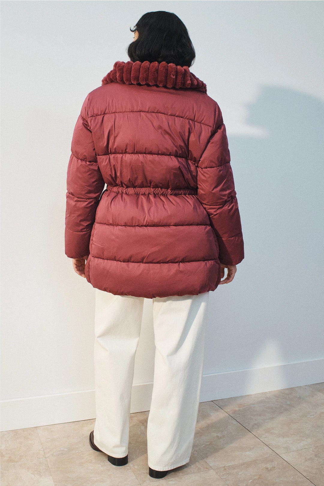 Red Petunia Puffer Coat by Save the Duck 7