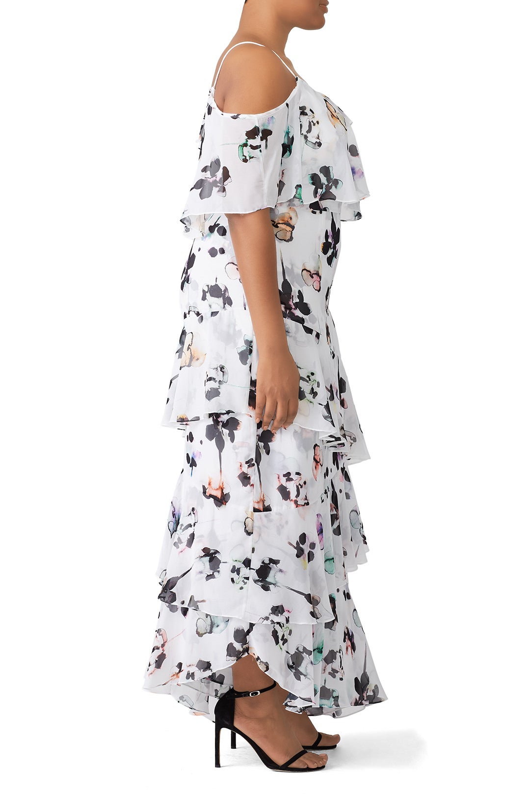 White Gardenia Maxi by ML Monique Lhuillier 6