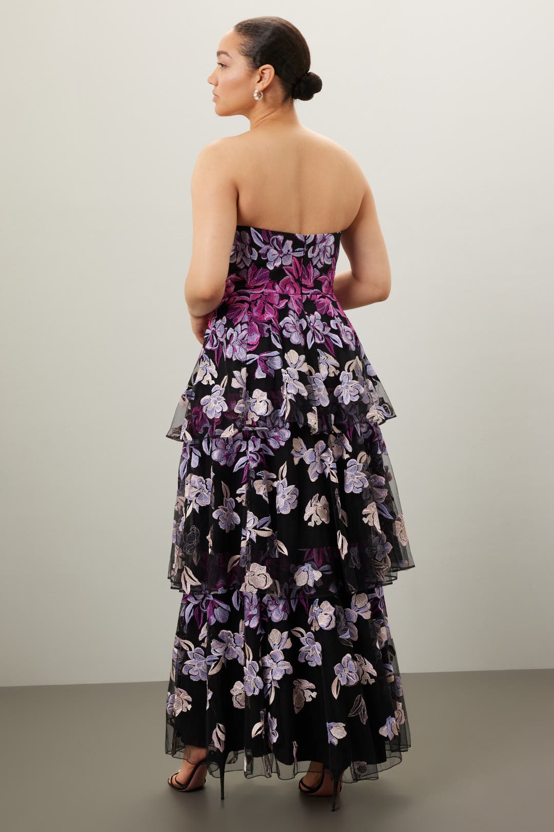 Tiered Strapless Gown by Marchesa Notte | Rent the Runway