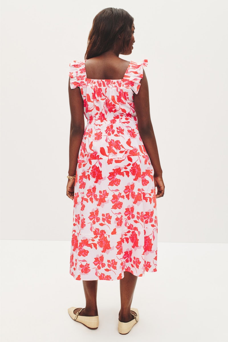Flutter Sleeve Midi Dress by Peter Som x RTR - Photo 7