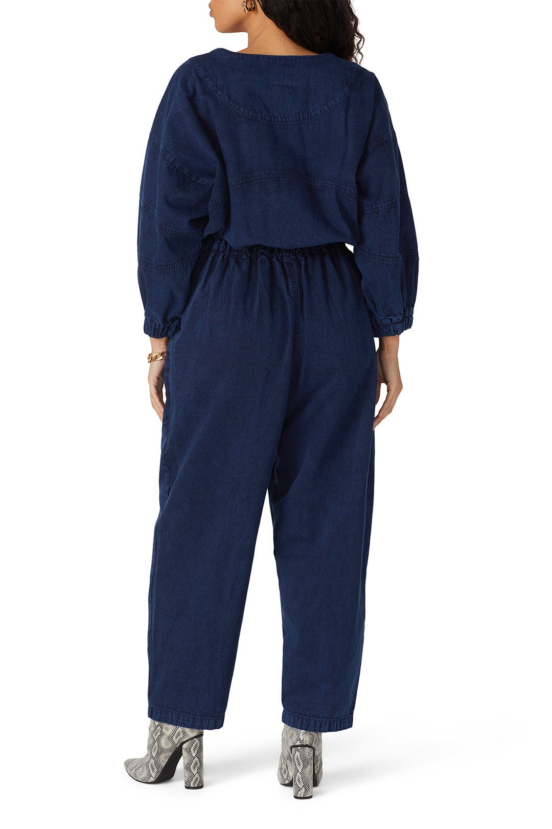 Denim Holt Jumpsuit by Rachel Comey 7