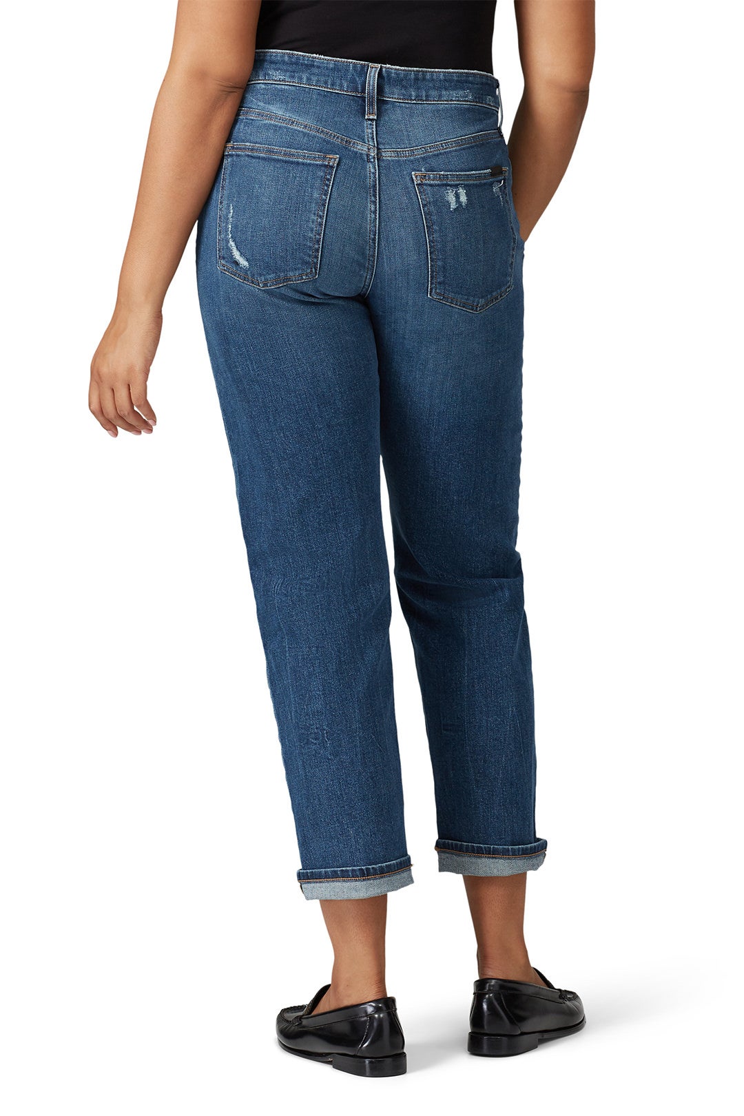 The Niki Boyfriend Turn Up Cuff Jeans by Joe's Jeans 7