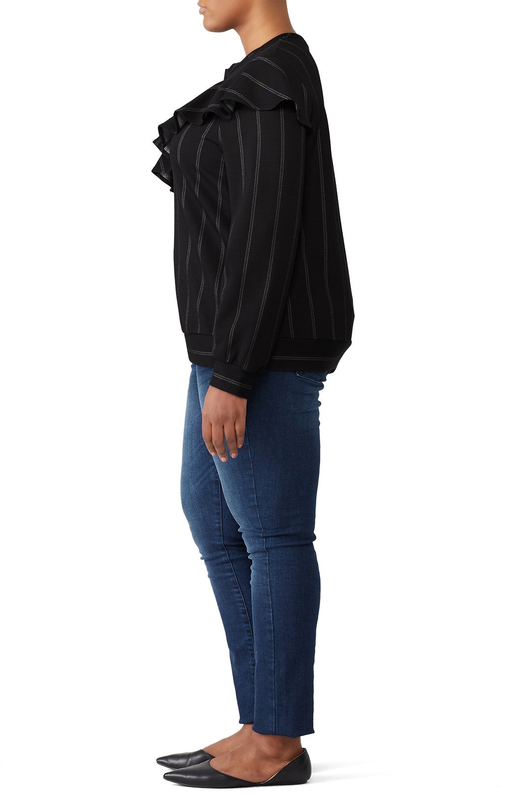 Striped Hailey Sweatshirt by Leota 6