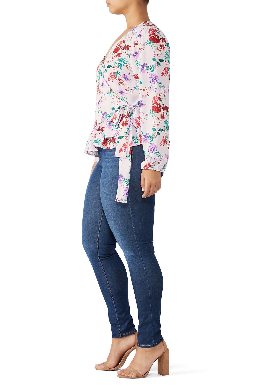 Louise Wrap Top by B Collection by Bobeau 6