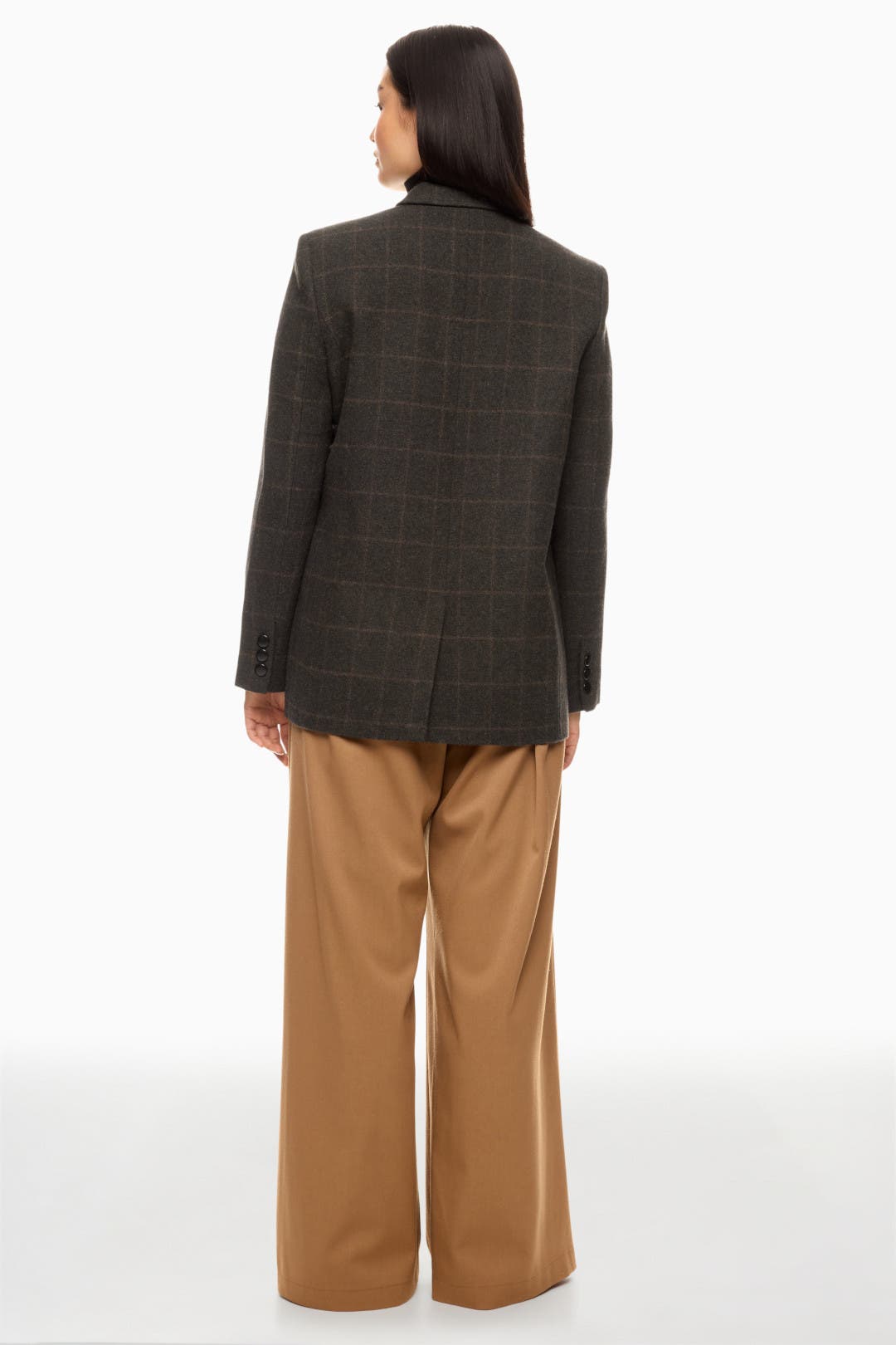 ボトムスその他 Eudon Choi Black Double-Breasted Blazer Beatrice Jacket Black - EUDON CHOI