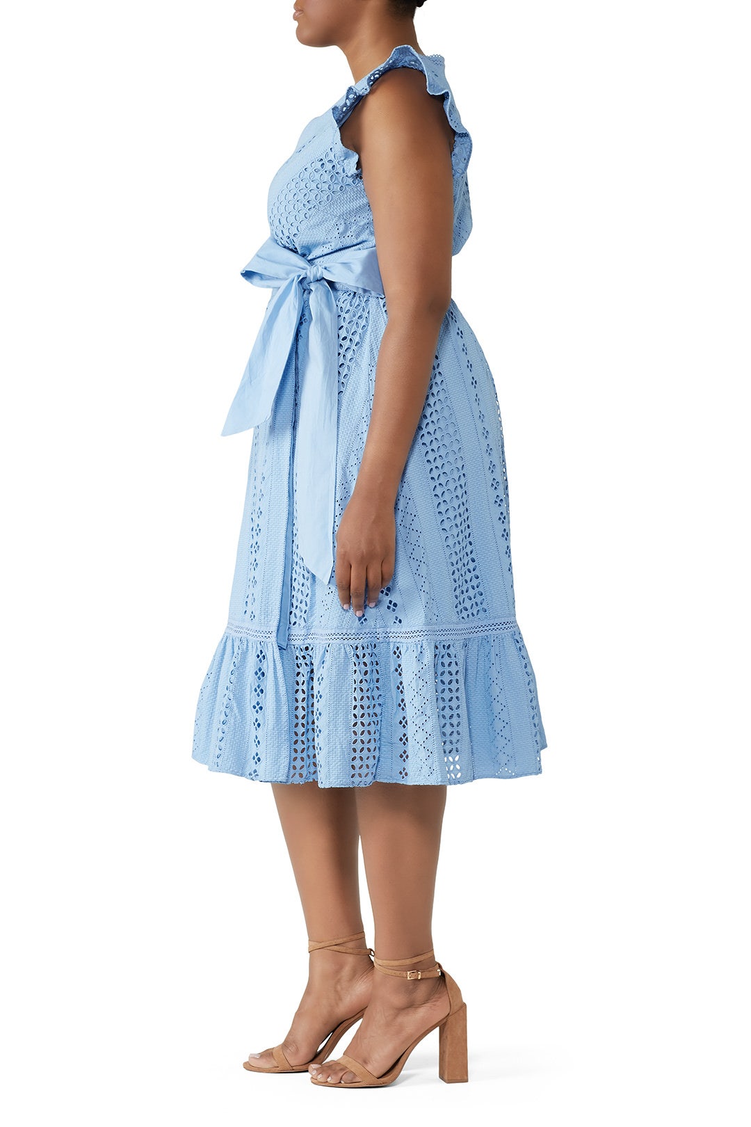 Allover Eyelet Wrap Dress by J.Crew 5